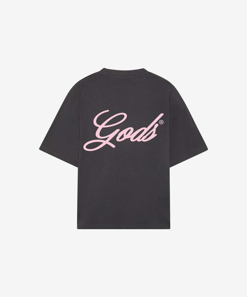 Script Boxy Tee Antracite