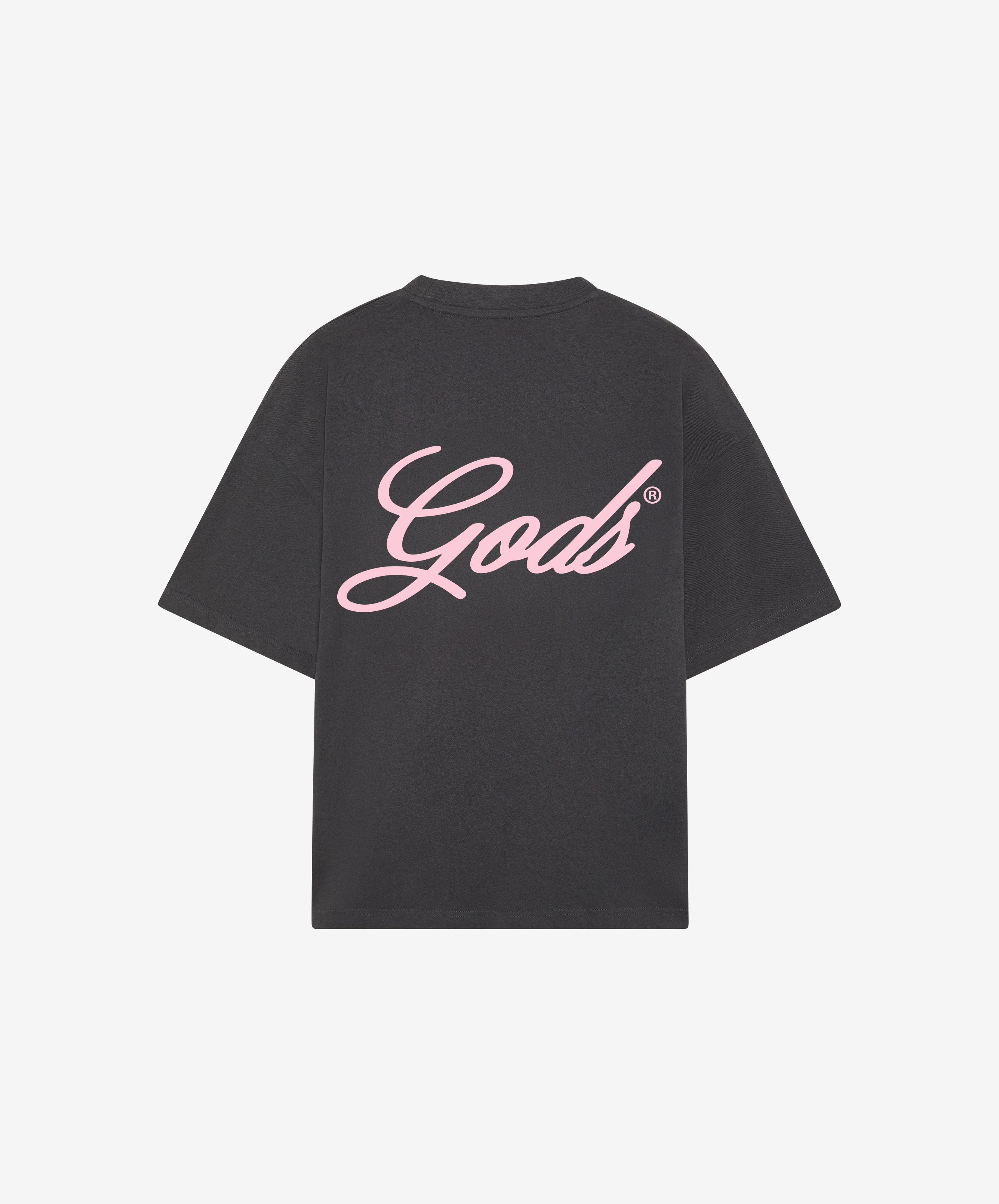Script Boxy Tee Antracite