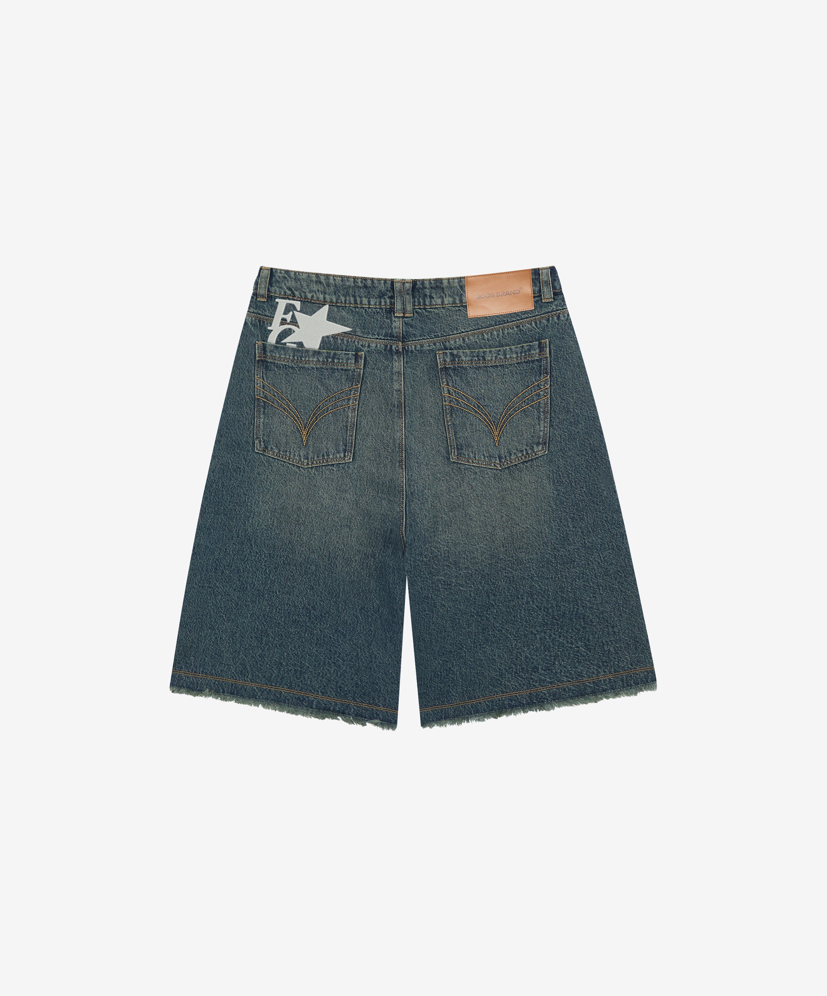 Star Denim Jorts Navy