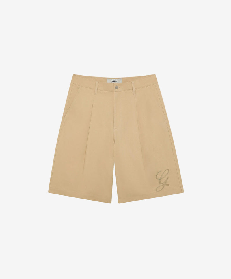 Woven Short Brown