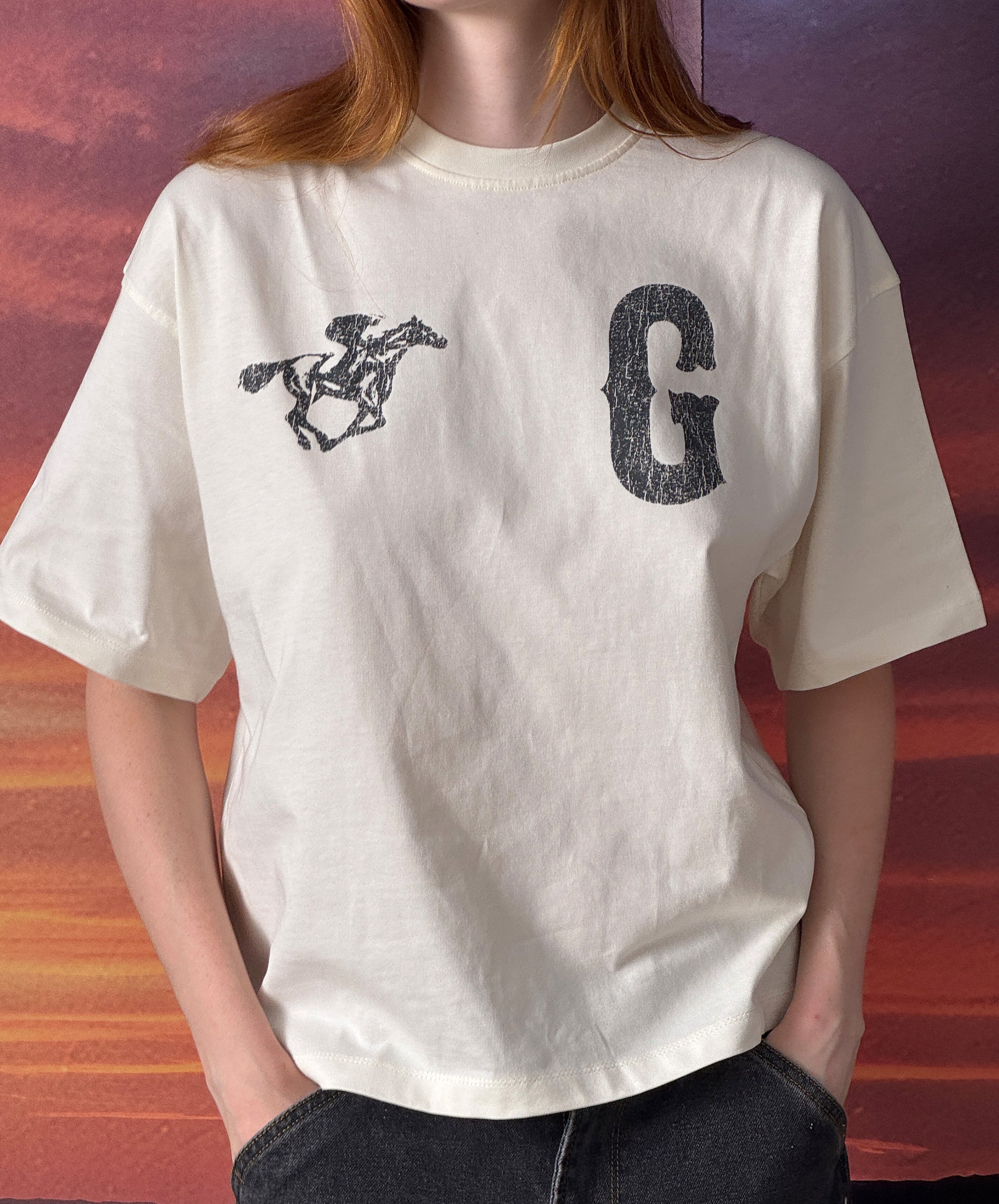 Winners Club Boxy Tee Cream