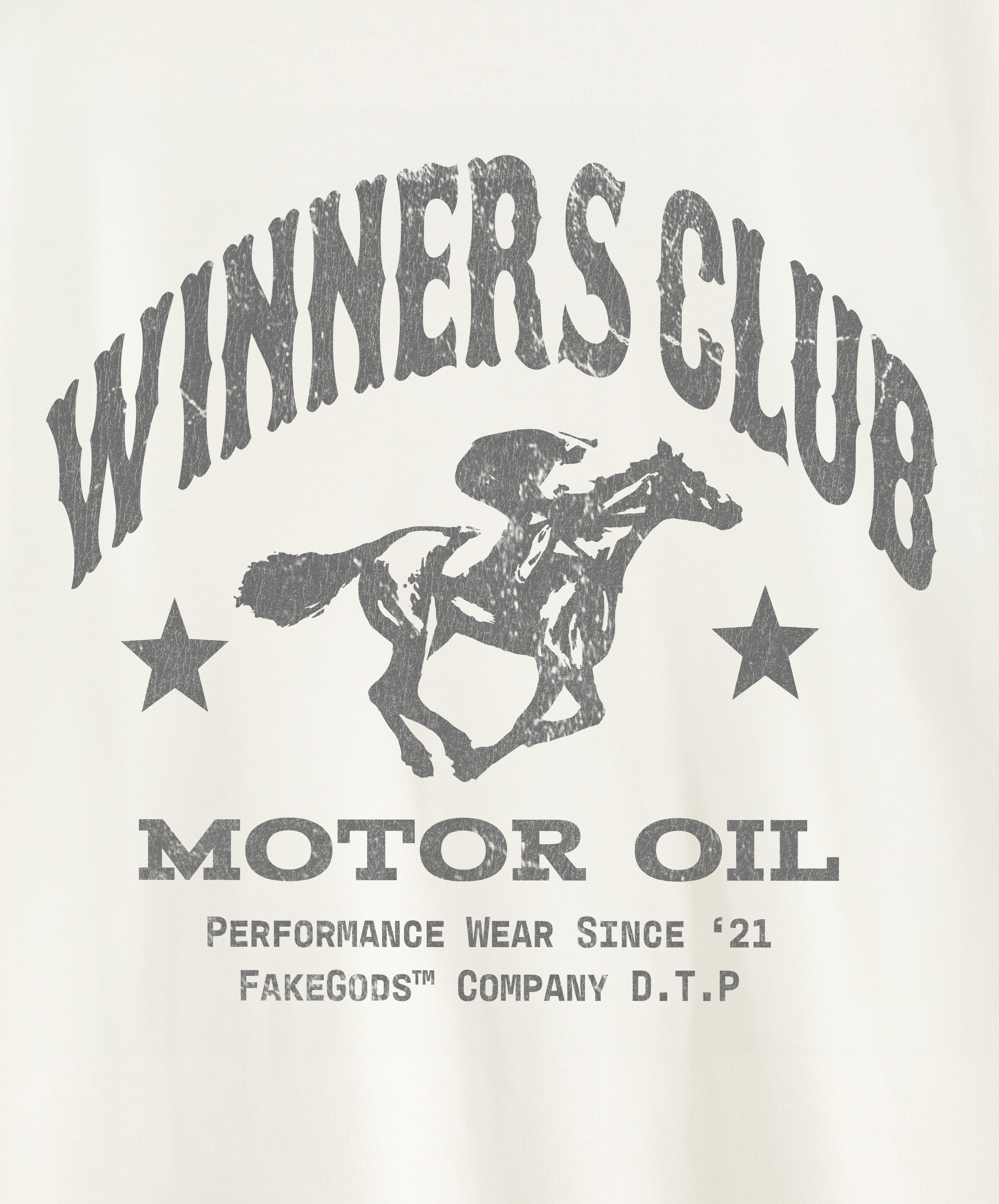 Winners Club Boxy Tee Cream