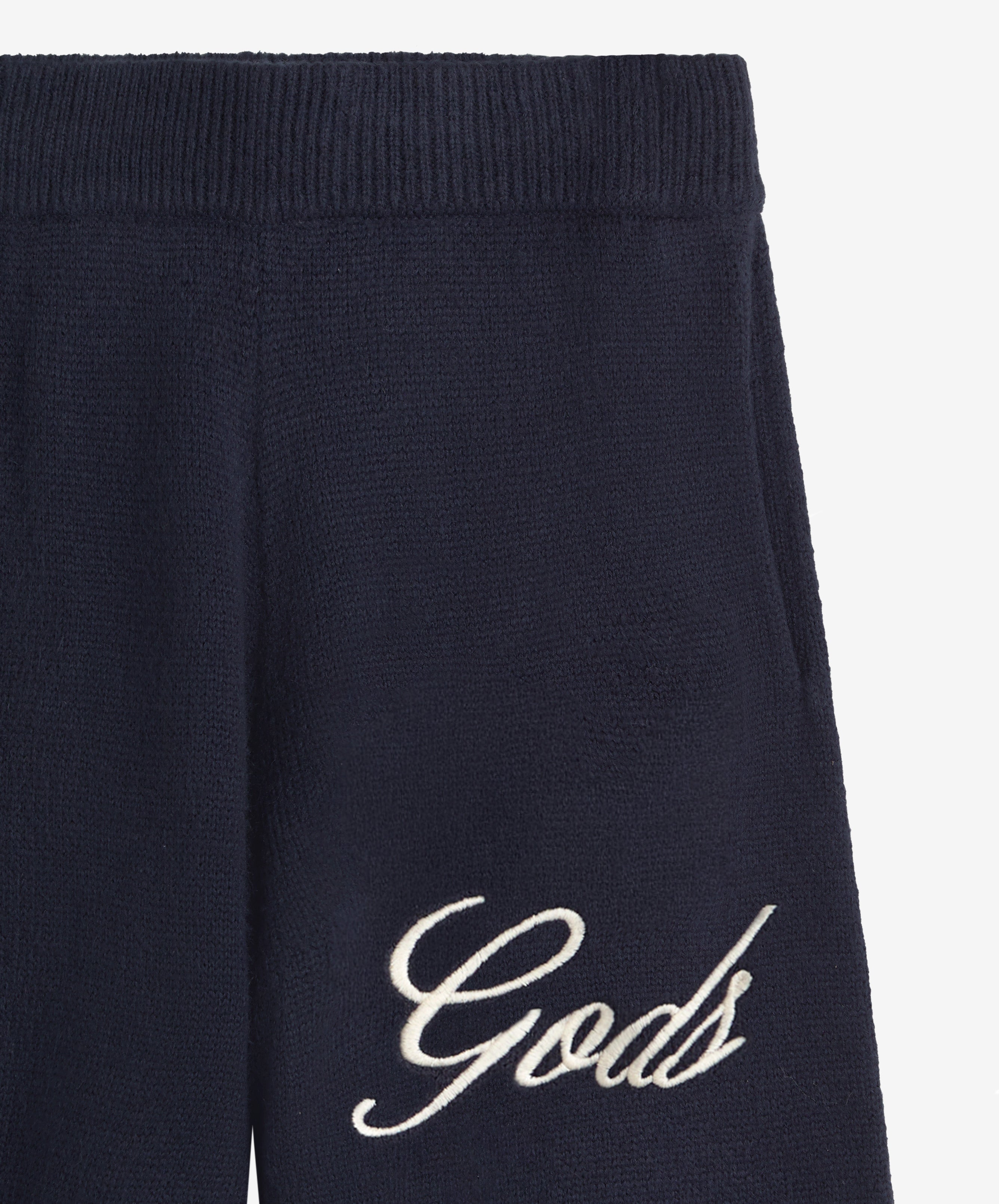 Handwritten Knitted Joggers Navy