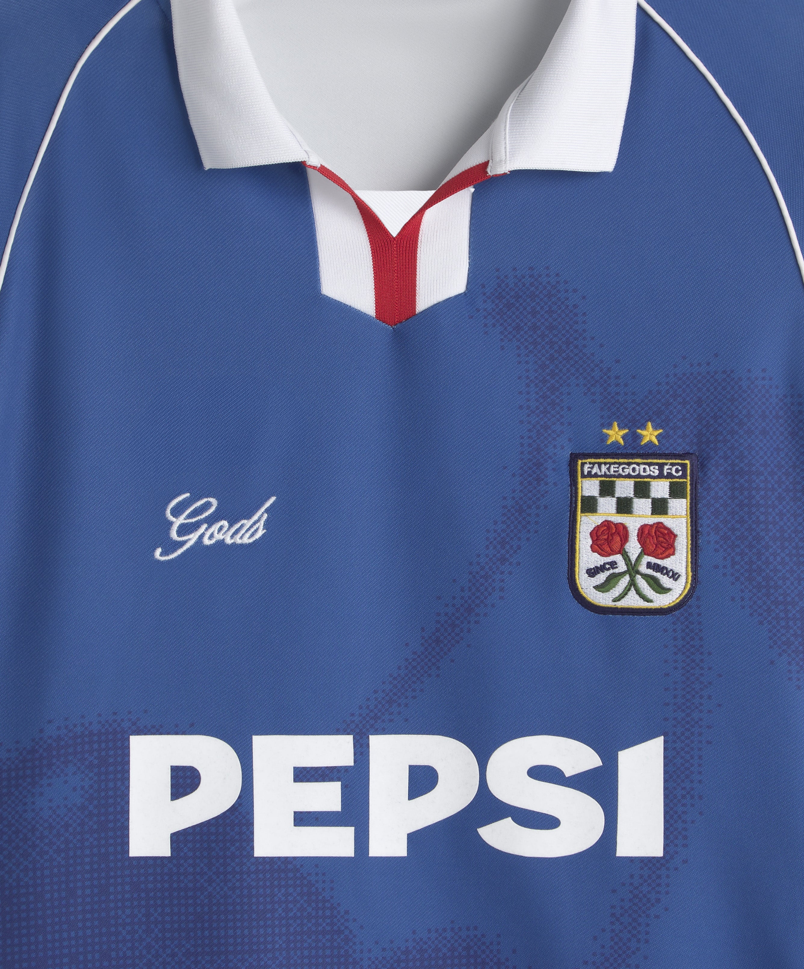 Cherry Pepsi Jersey Blue