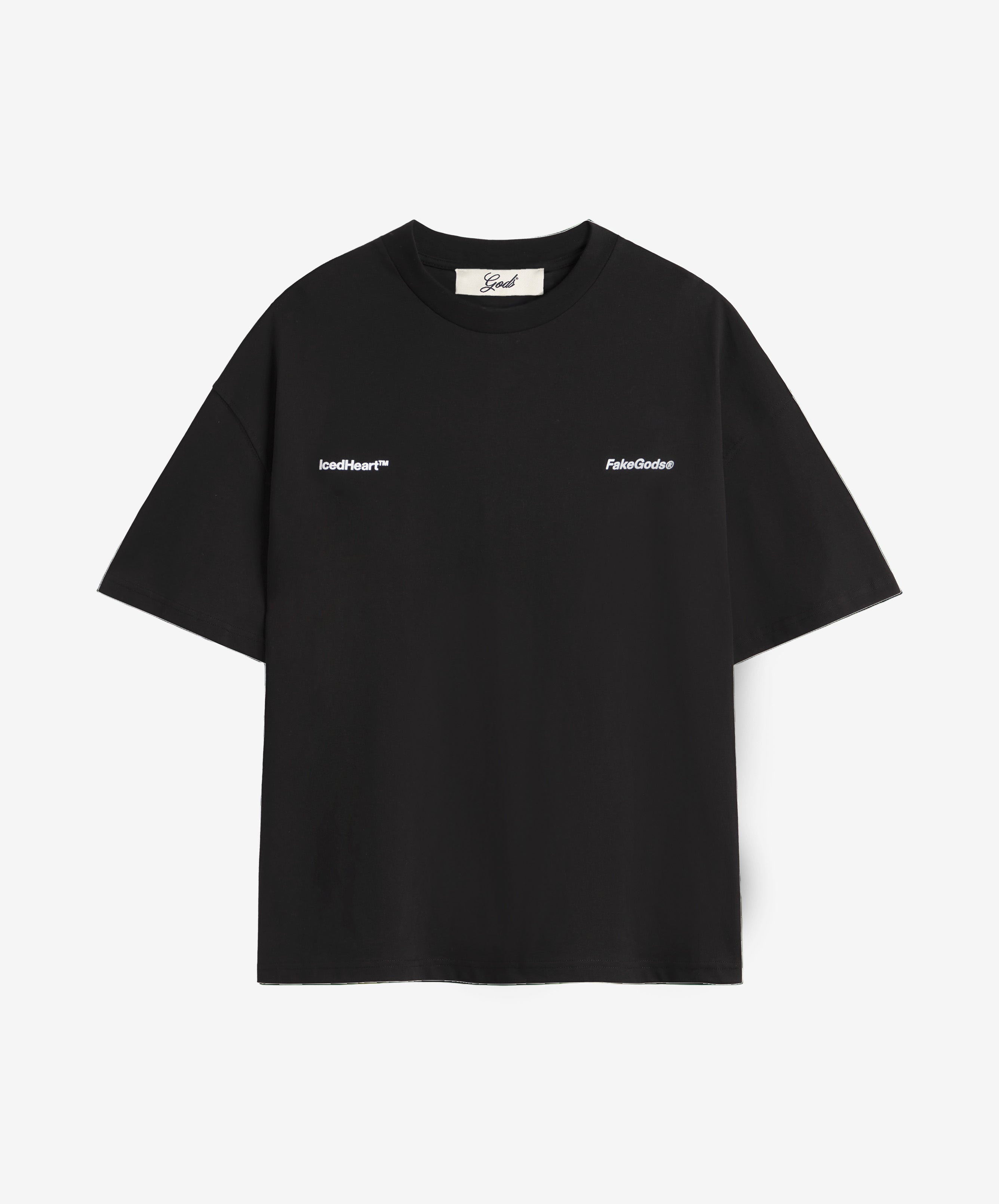 Iced Heart Tee Black