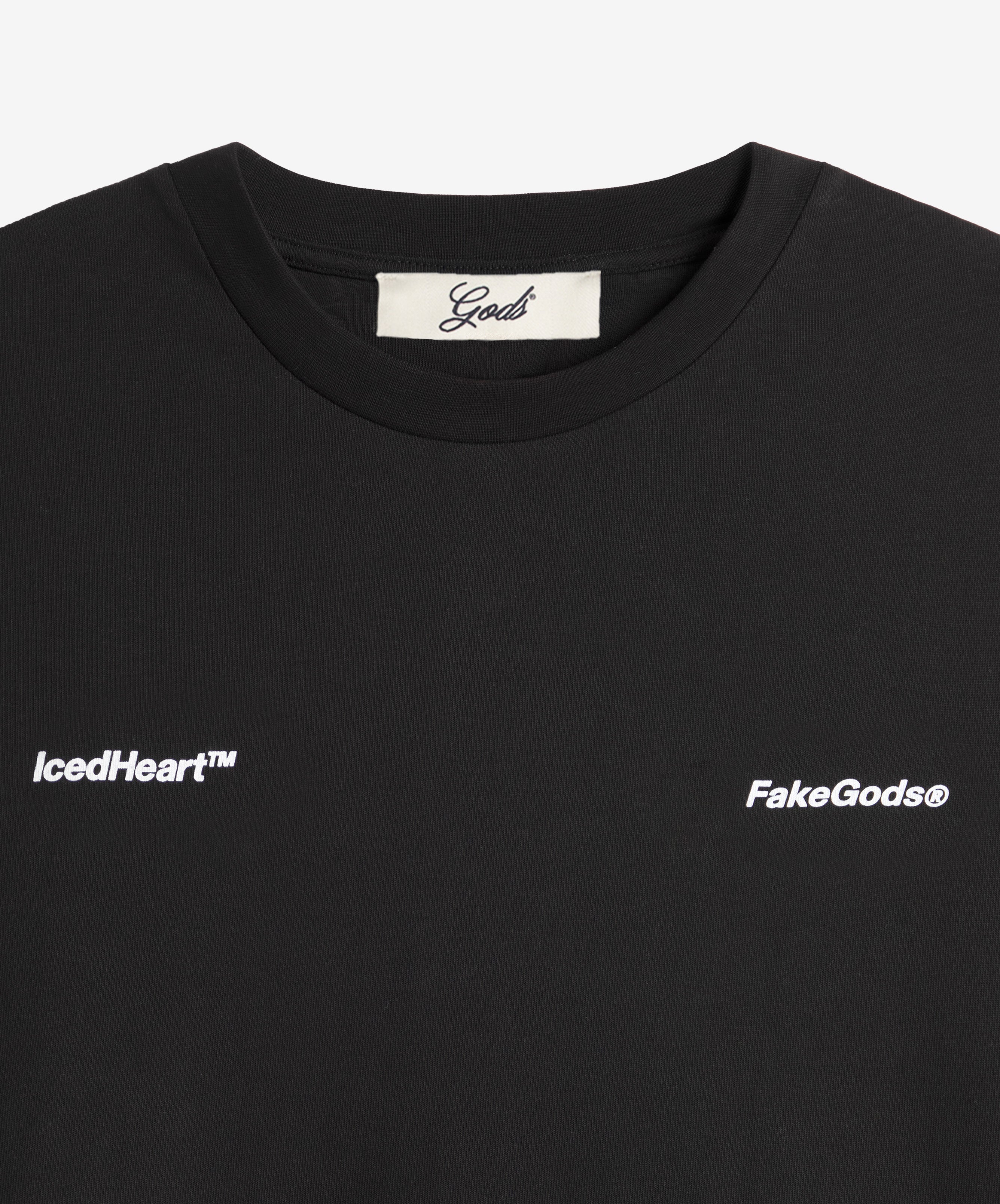 Iced Heart Tee Black