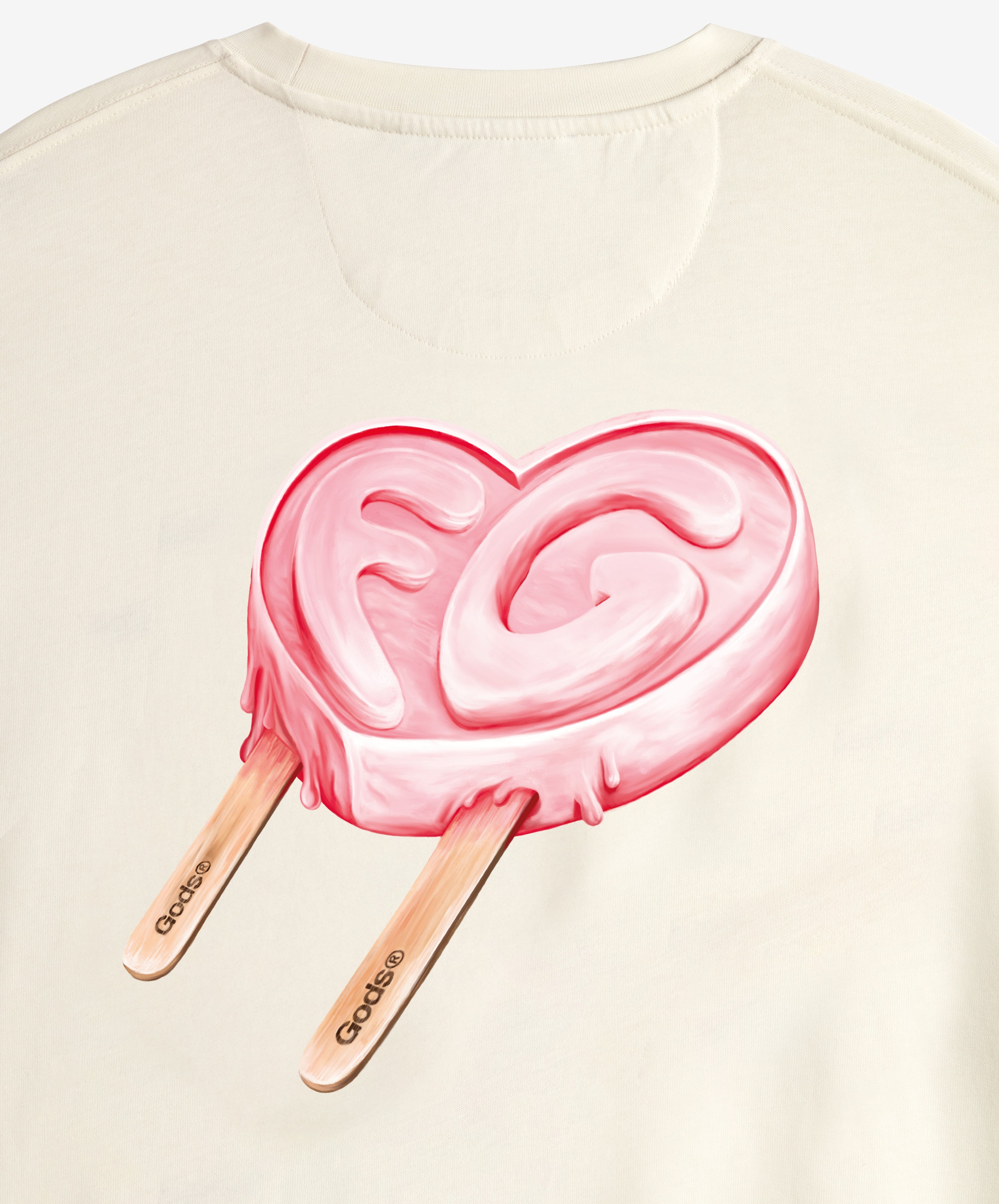 Iced Heart Tee Cream