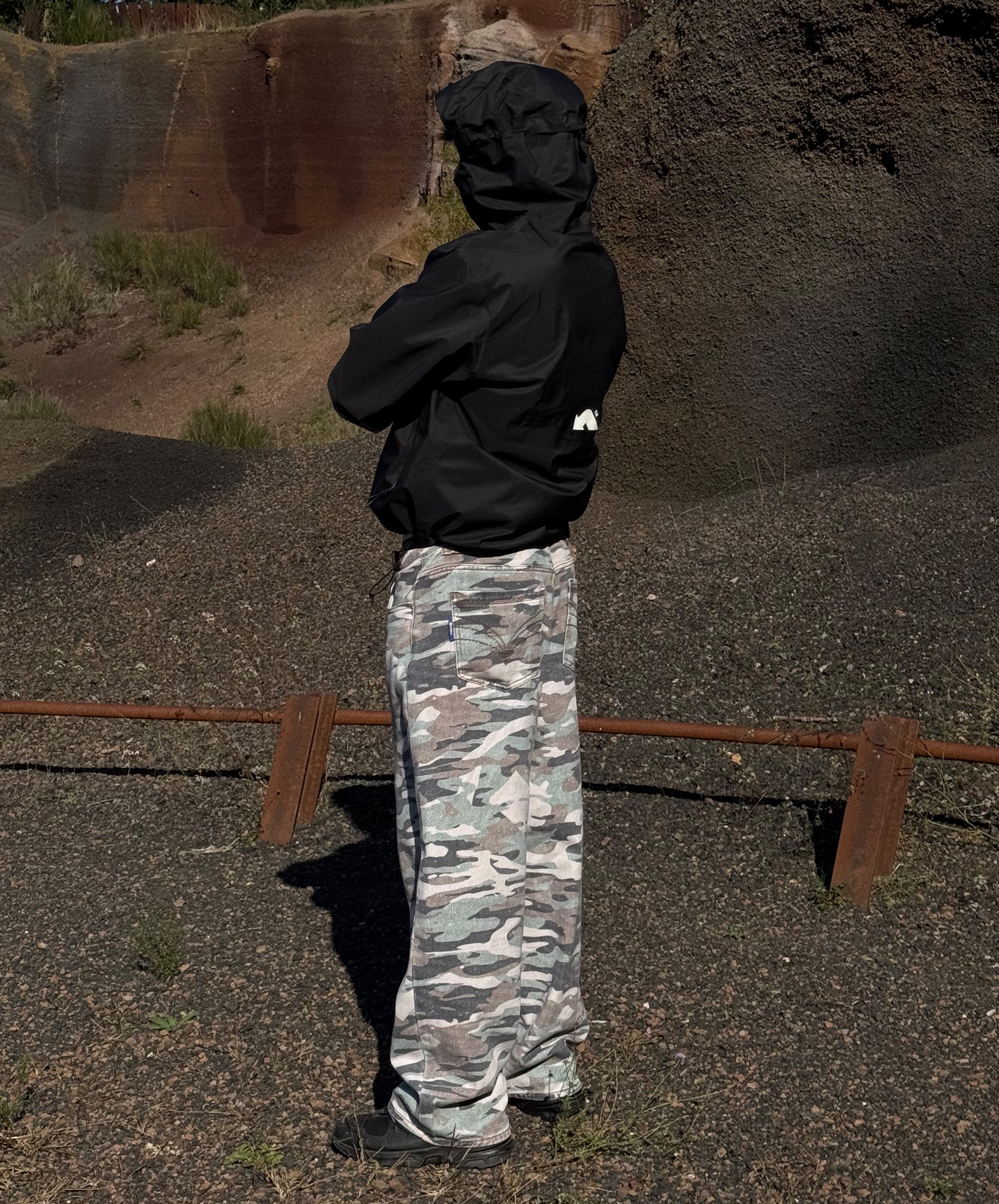 Camouflage Jeans Military Green