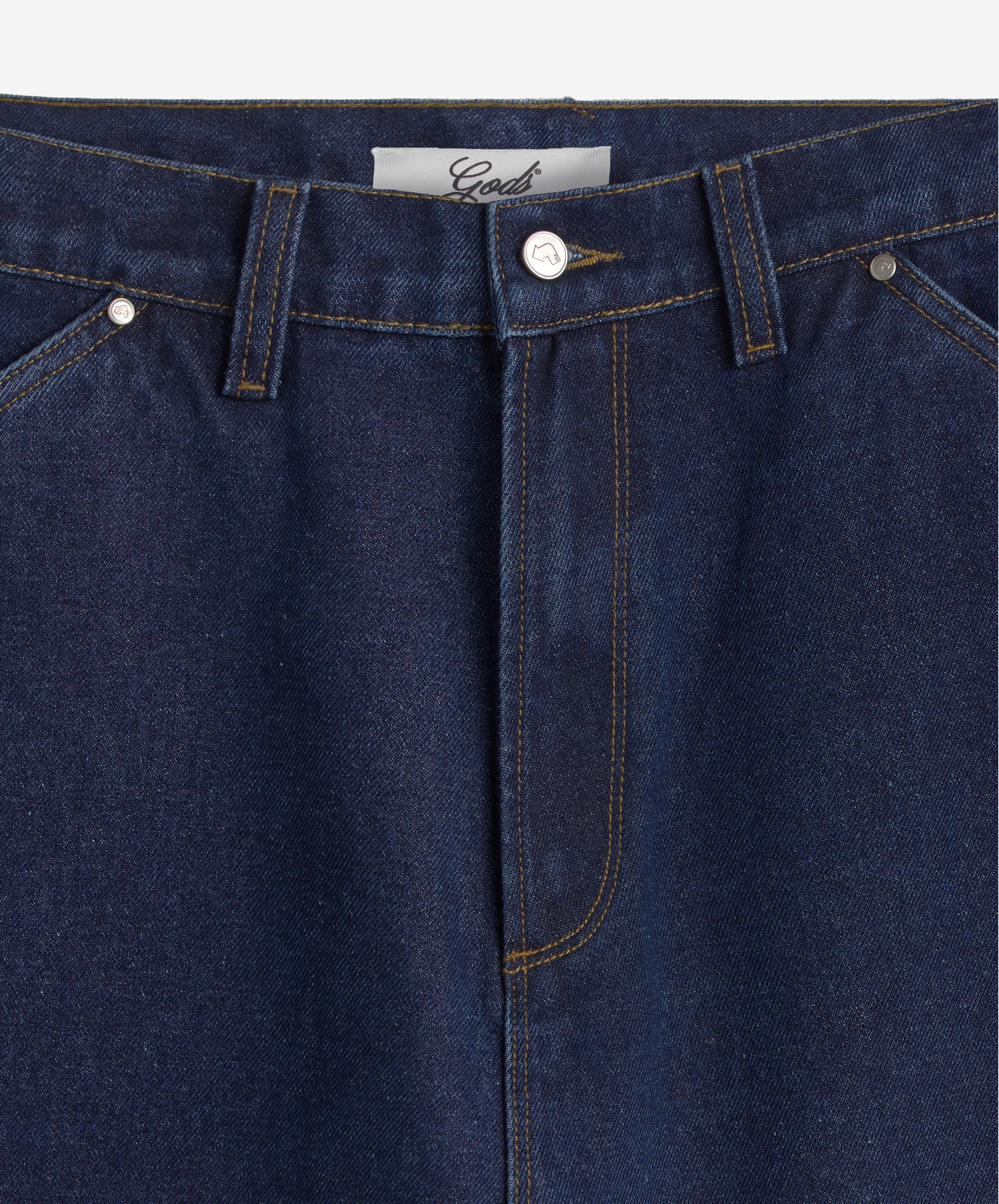 Baggy Denim Jeans Navy