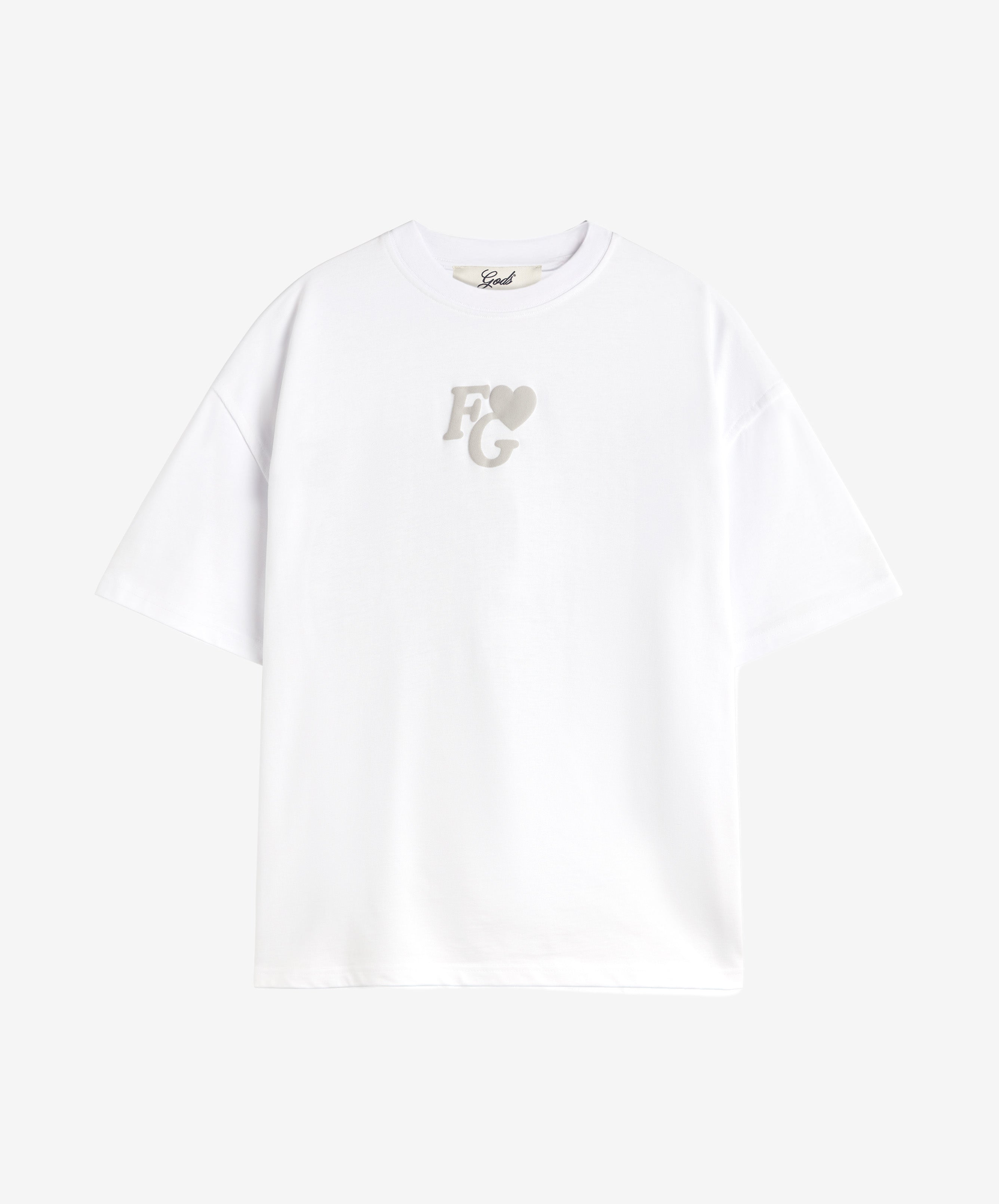 Valentine'S Tee Monochrome White