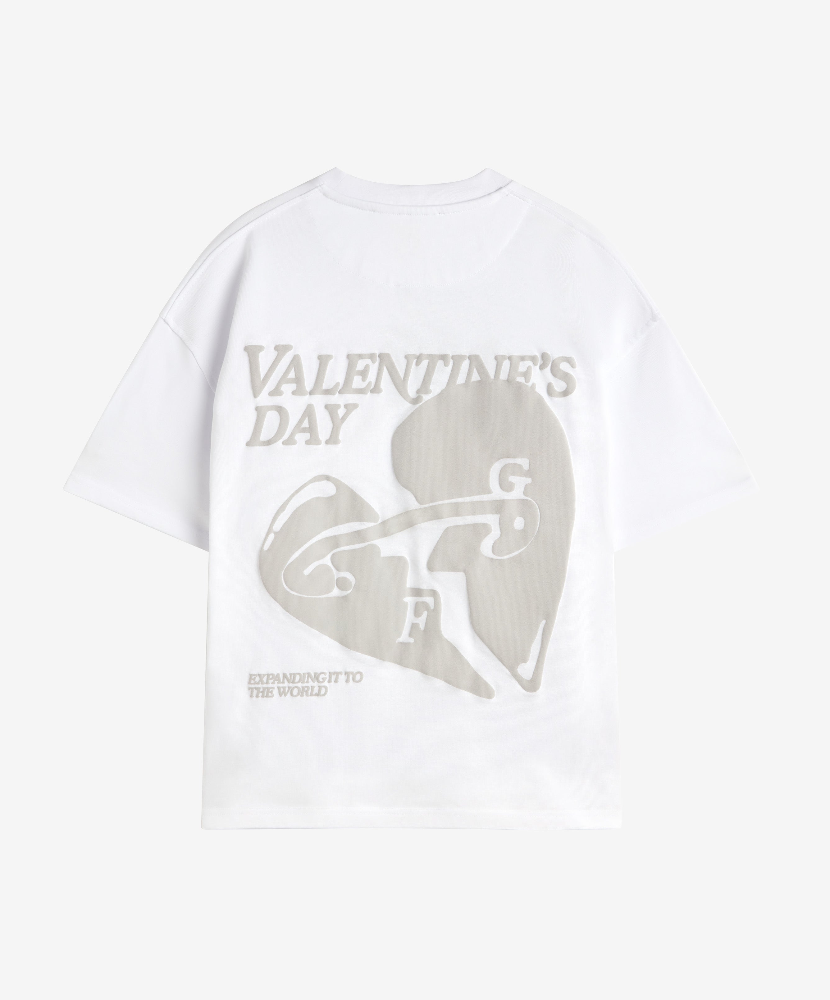 Valentine'S Tee Monochrome White