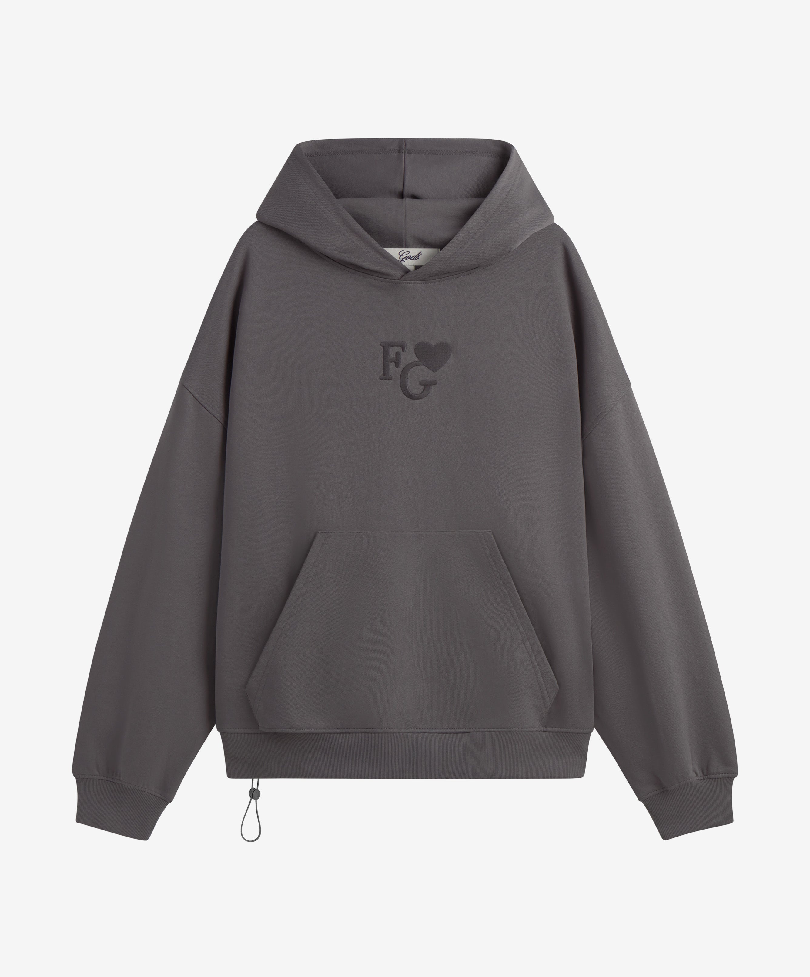 Valentine's Hoodie Dark Grey