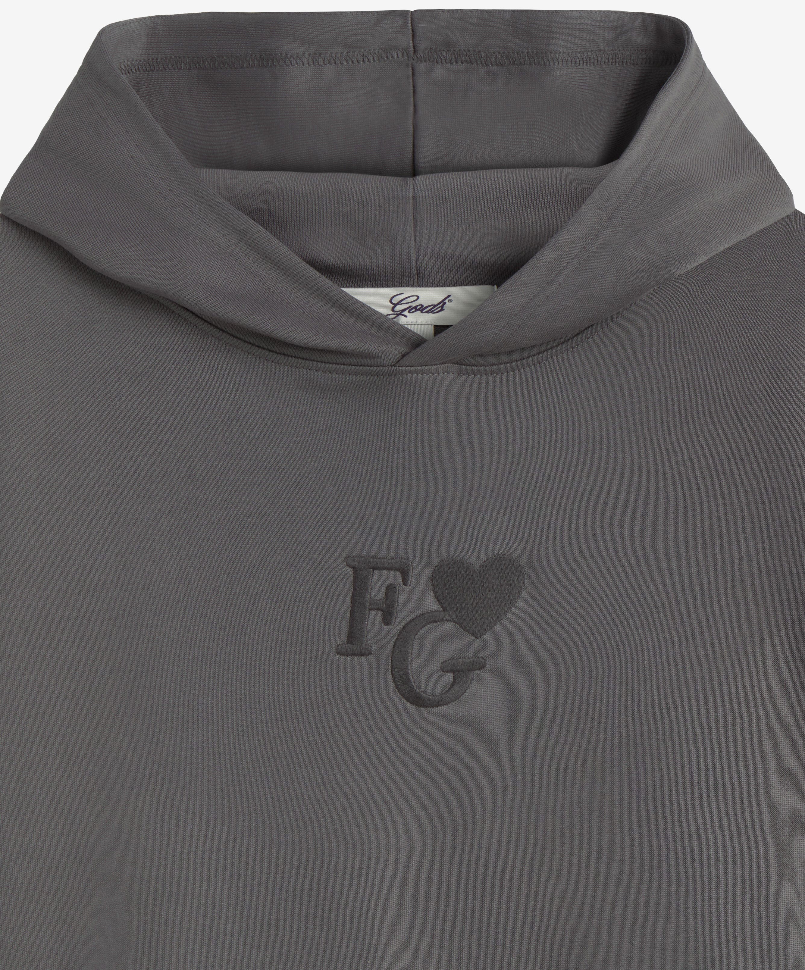 Valentine's Hoodie Dark Grey