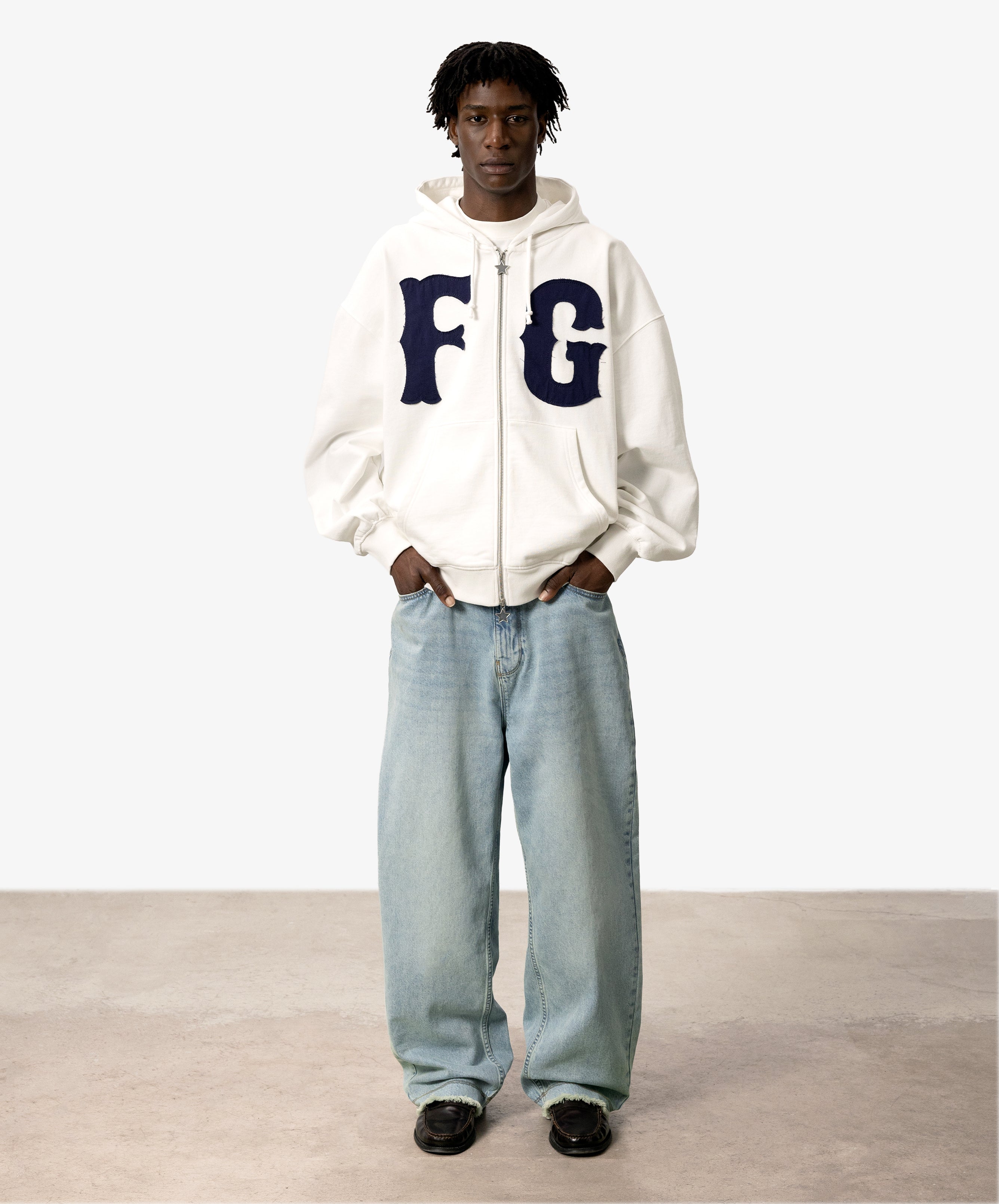 FG Zipper Light Cream