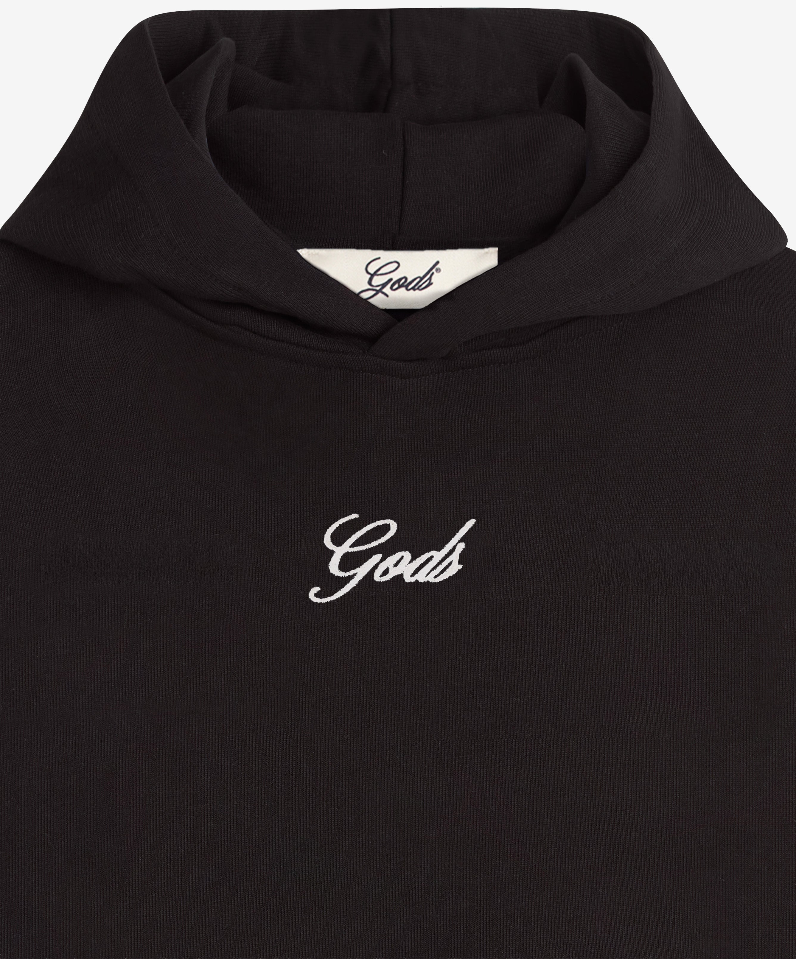 Iced Heart Hoodie Black