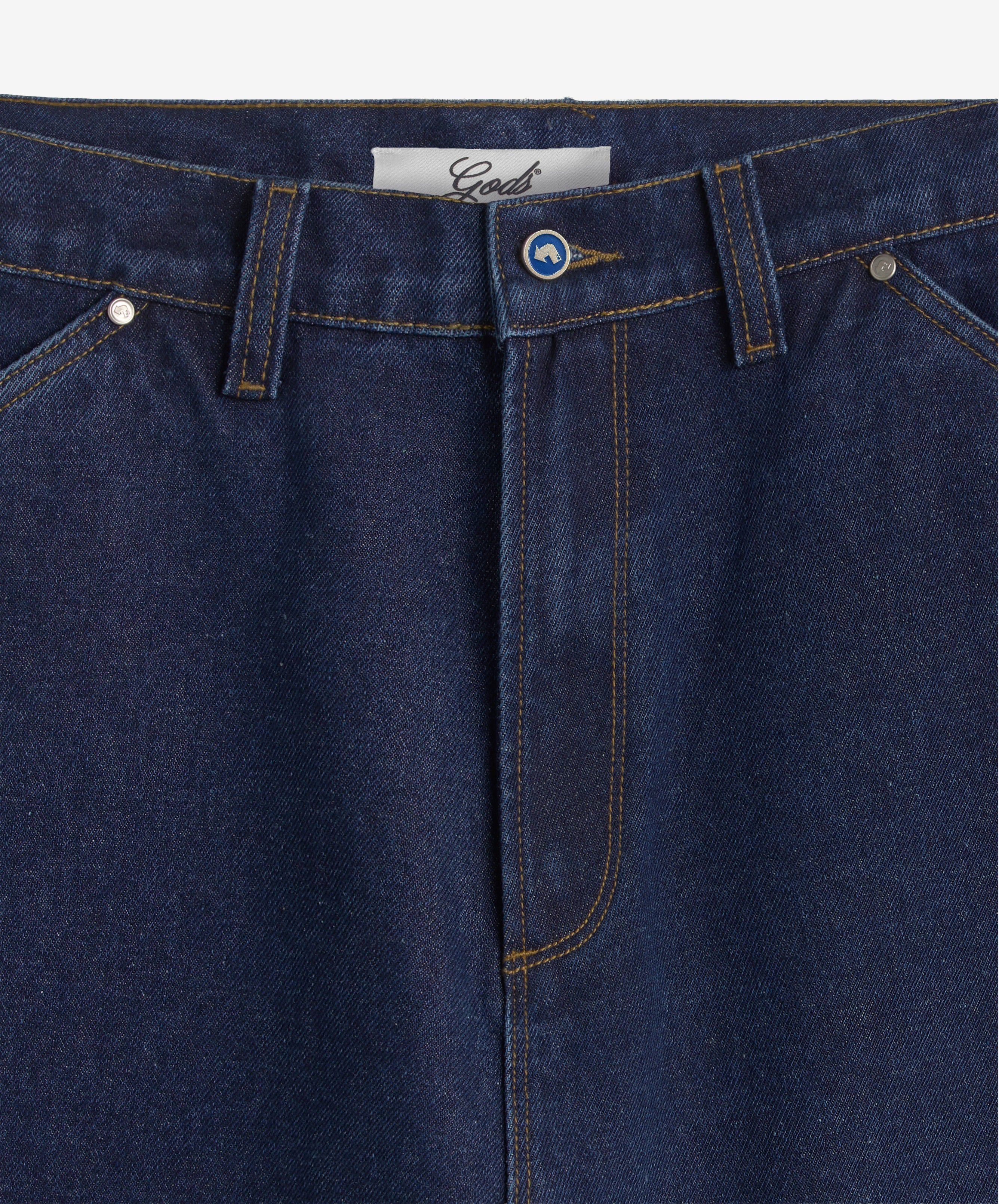 Baggy Denim Jeans Navy