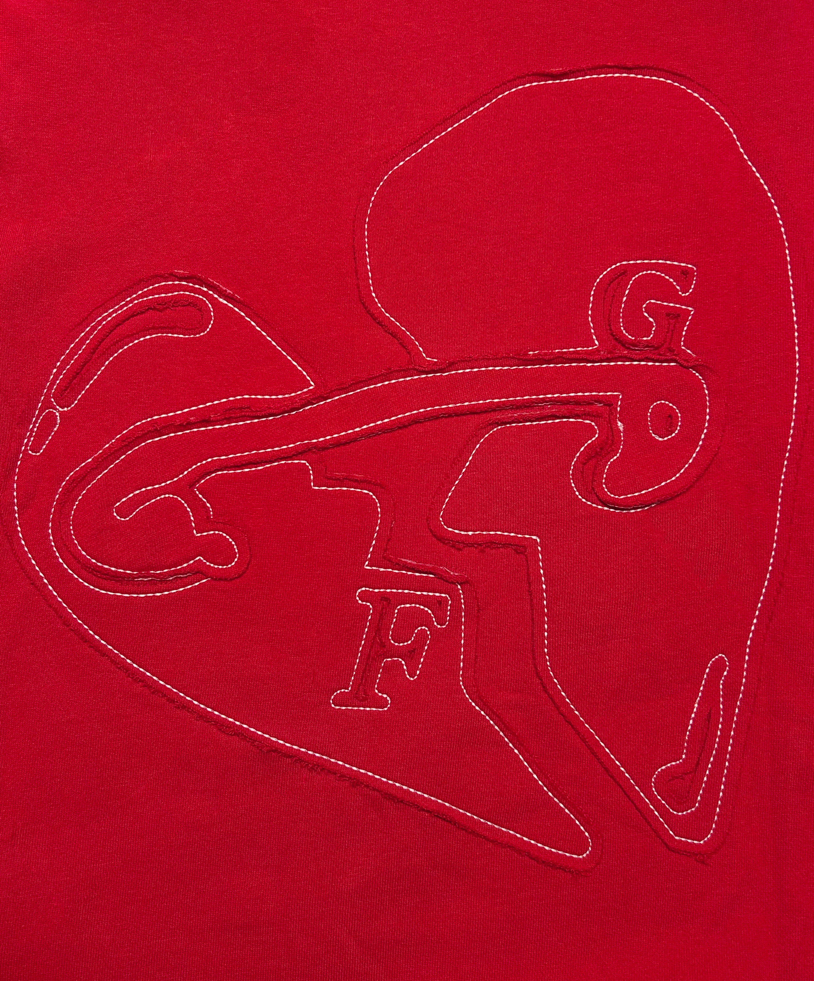 I Love You Zipper Red