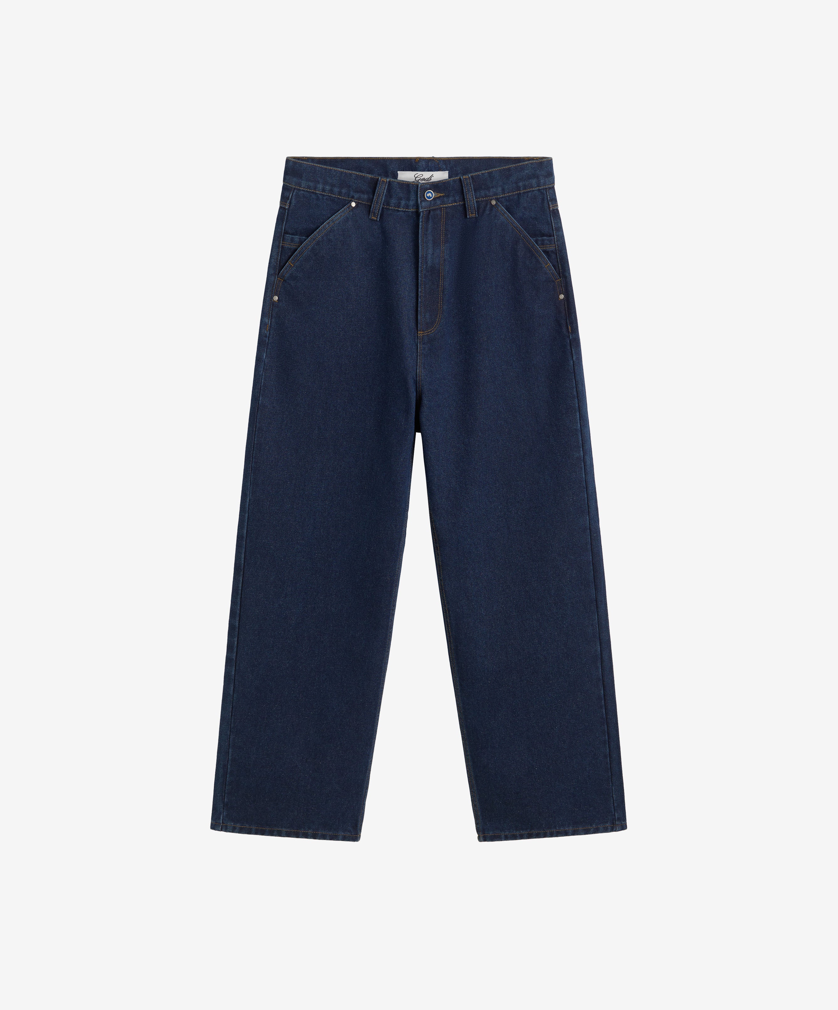 Baggy Denim Jeans Navy