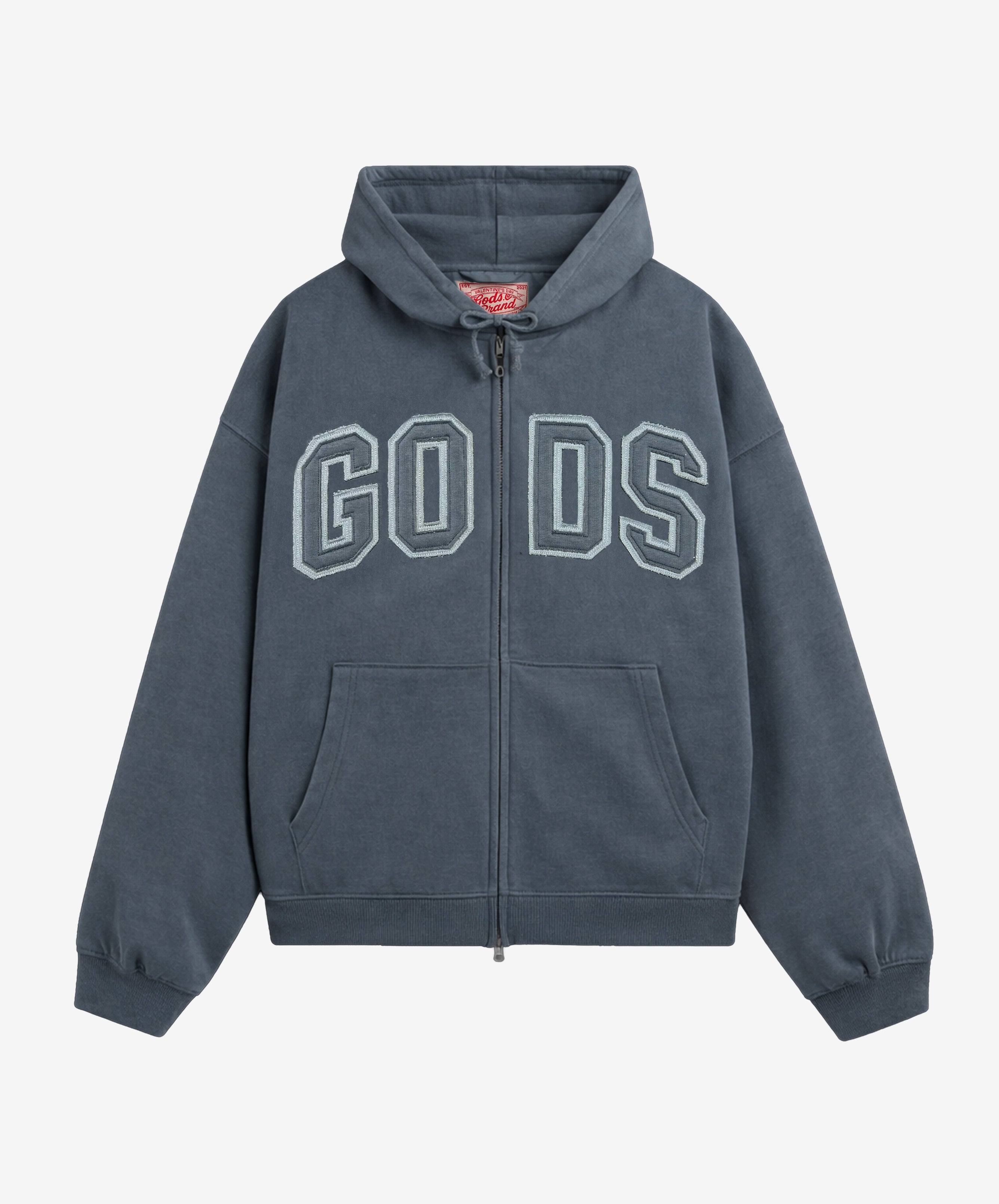 Gods Zipper Dark Grey