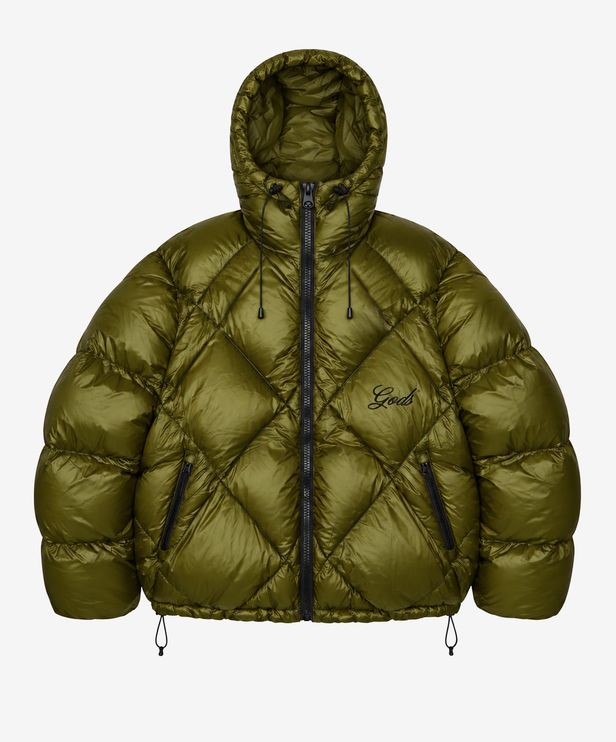 Real Down Puffer Green
