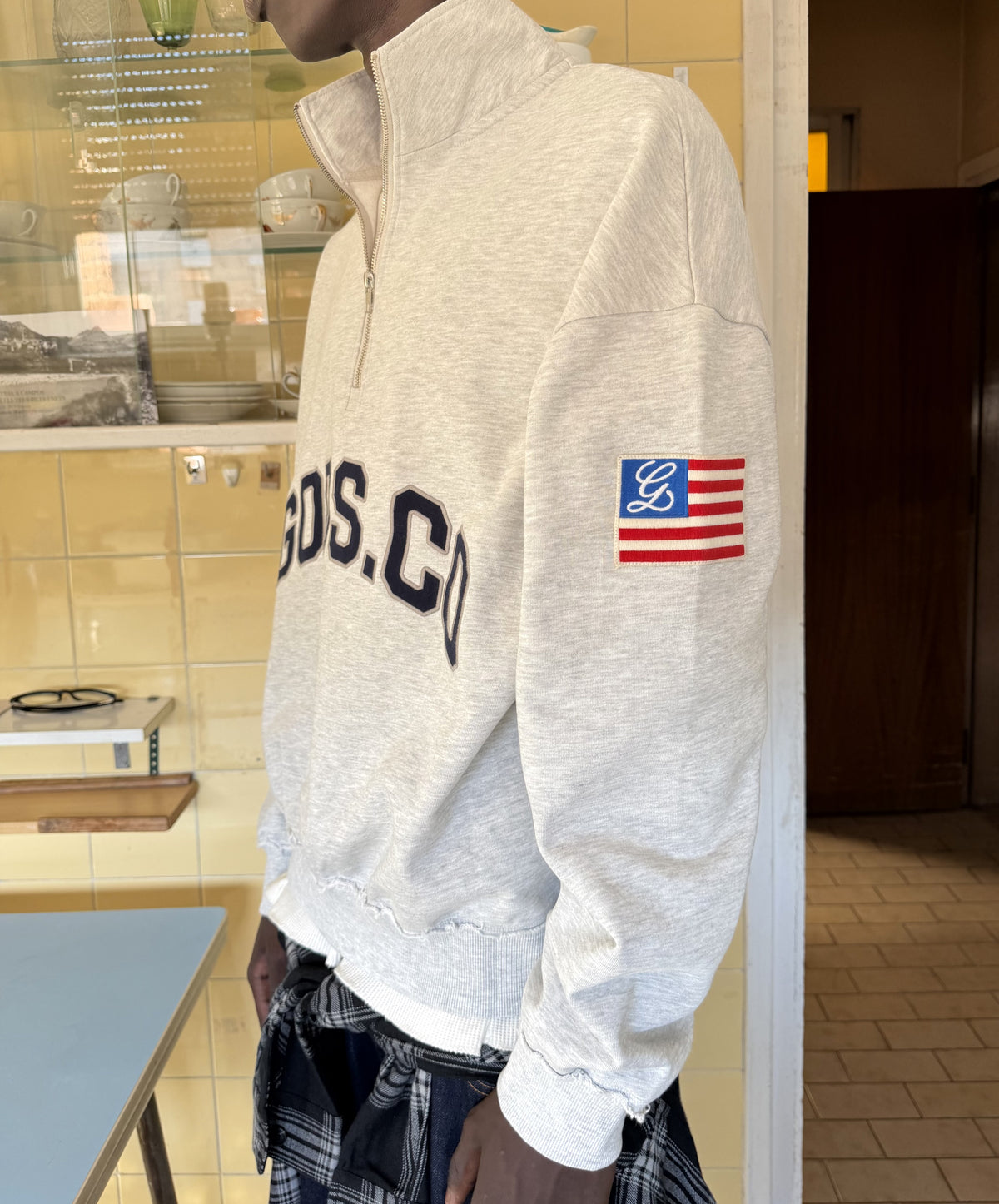 Gods.Co Half Zip Melange