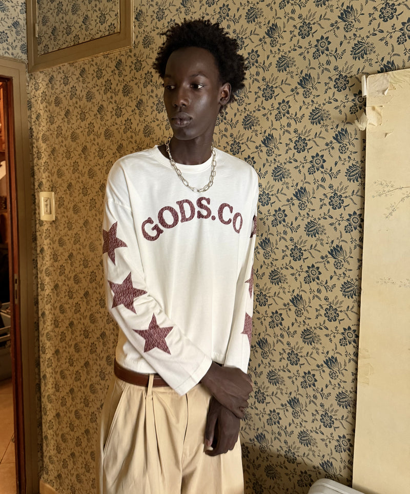 Stars Longsleeve Cream