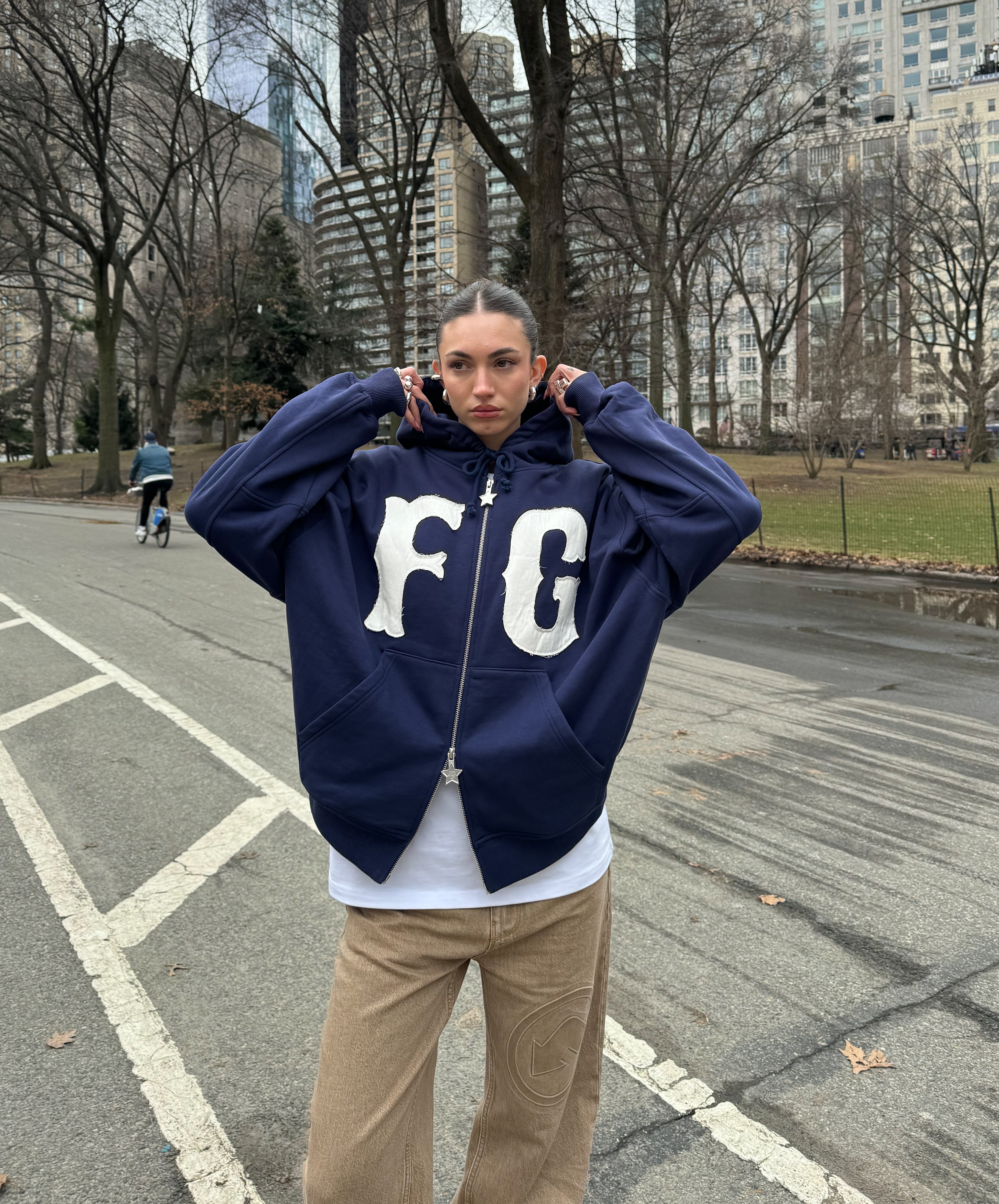 Fg Zipper Navy