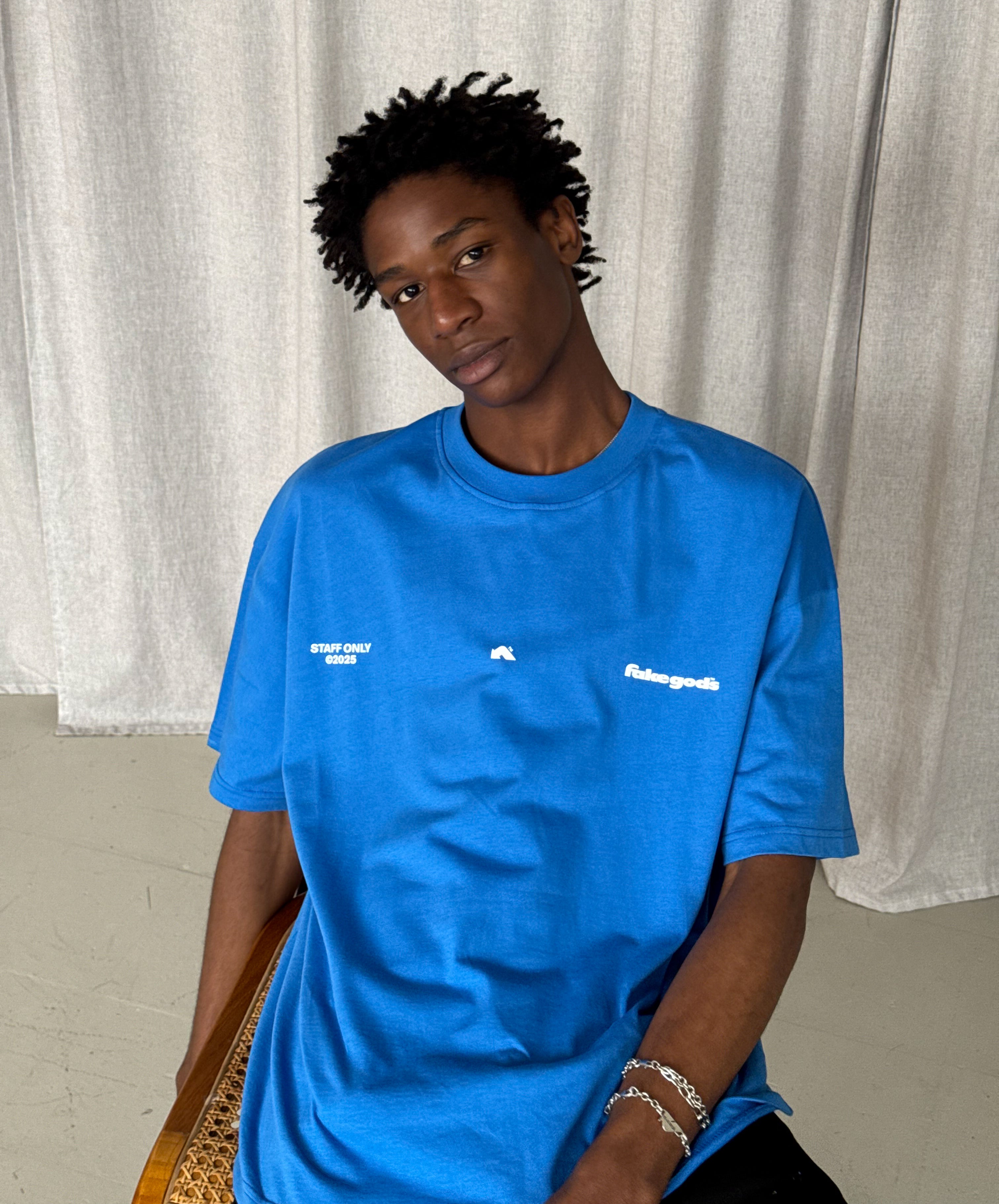 Staff Tee Blue
