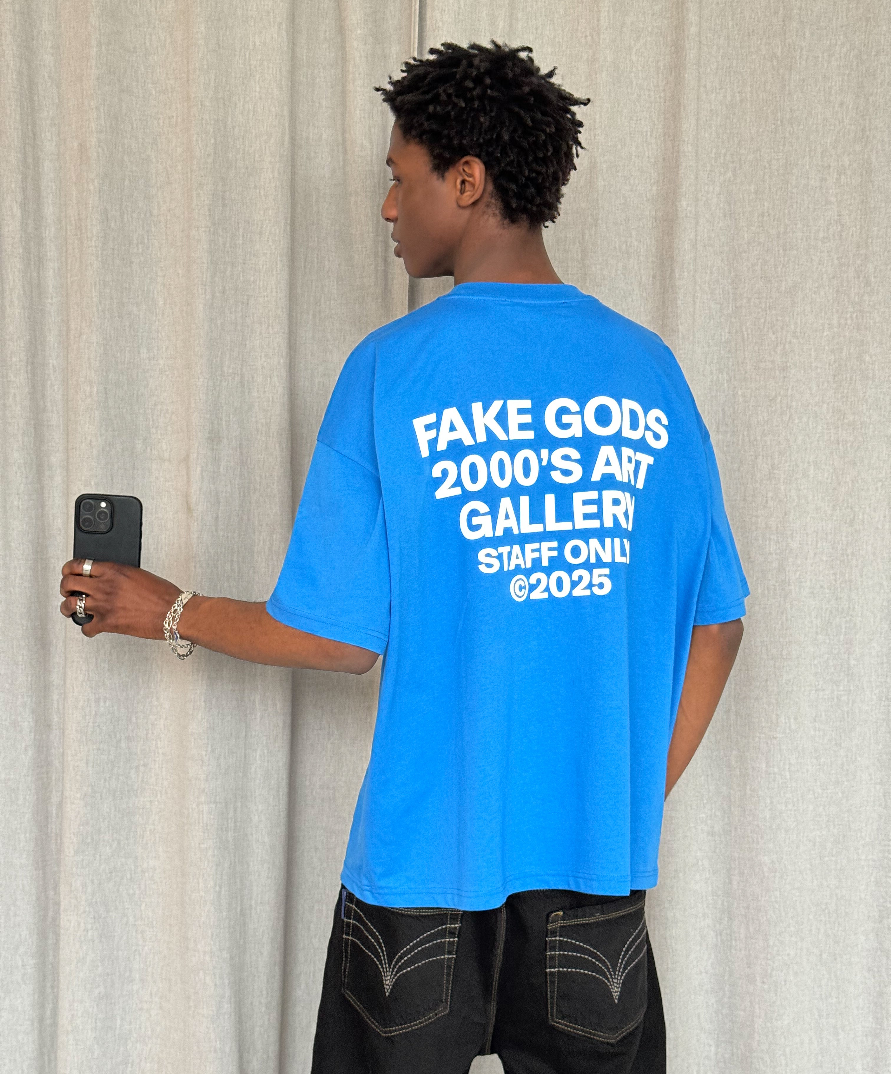 Staff Tee Blue