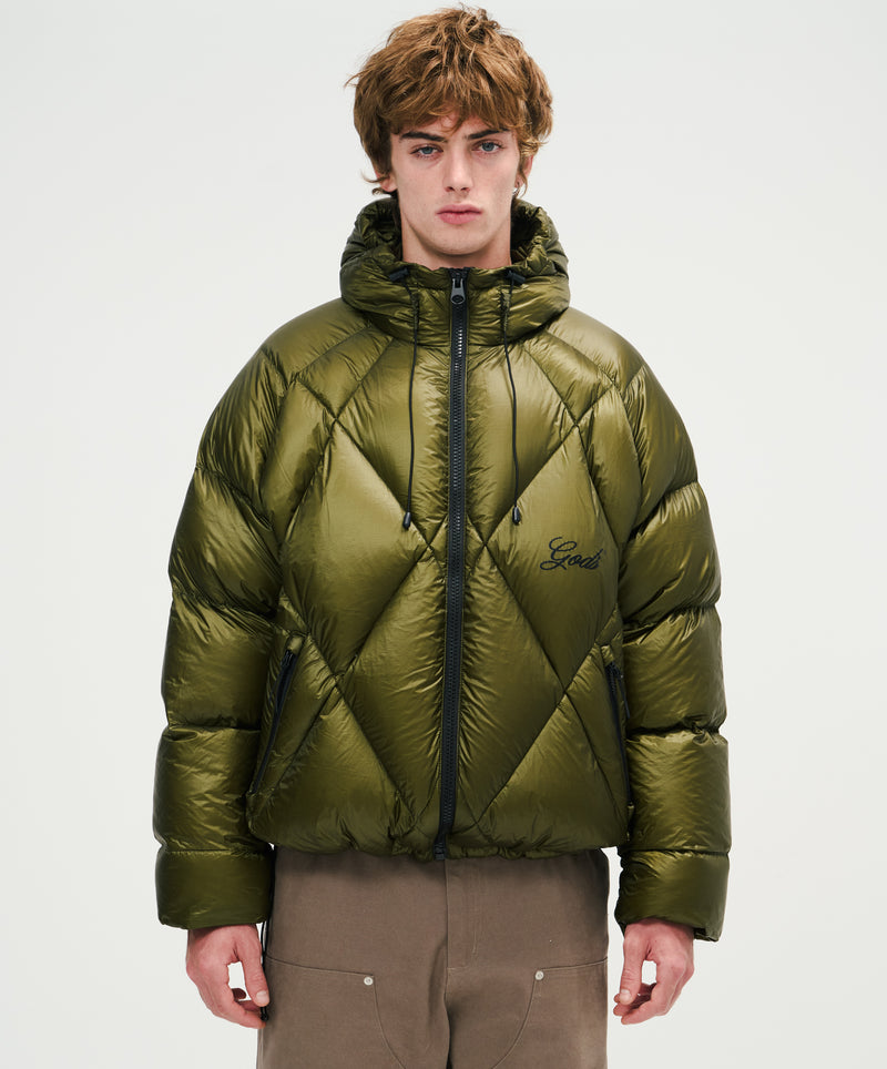 Real Down Puffer Green