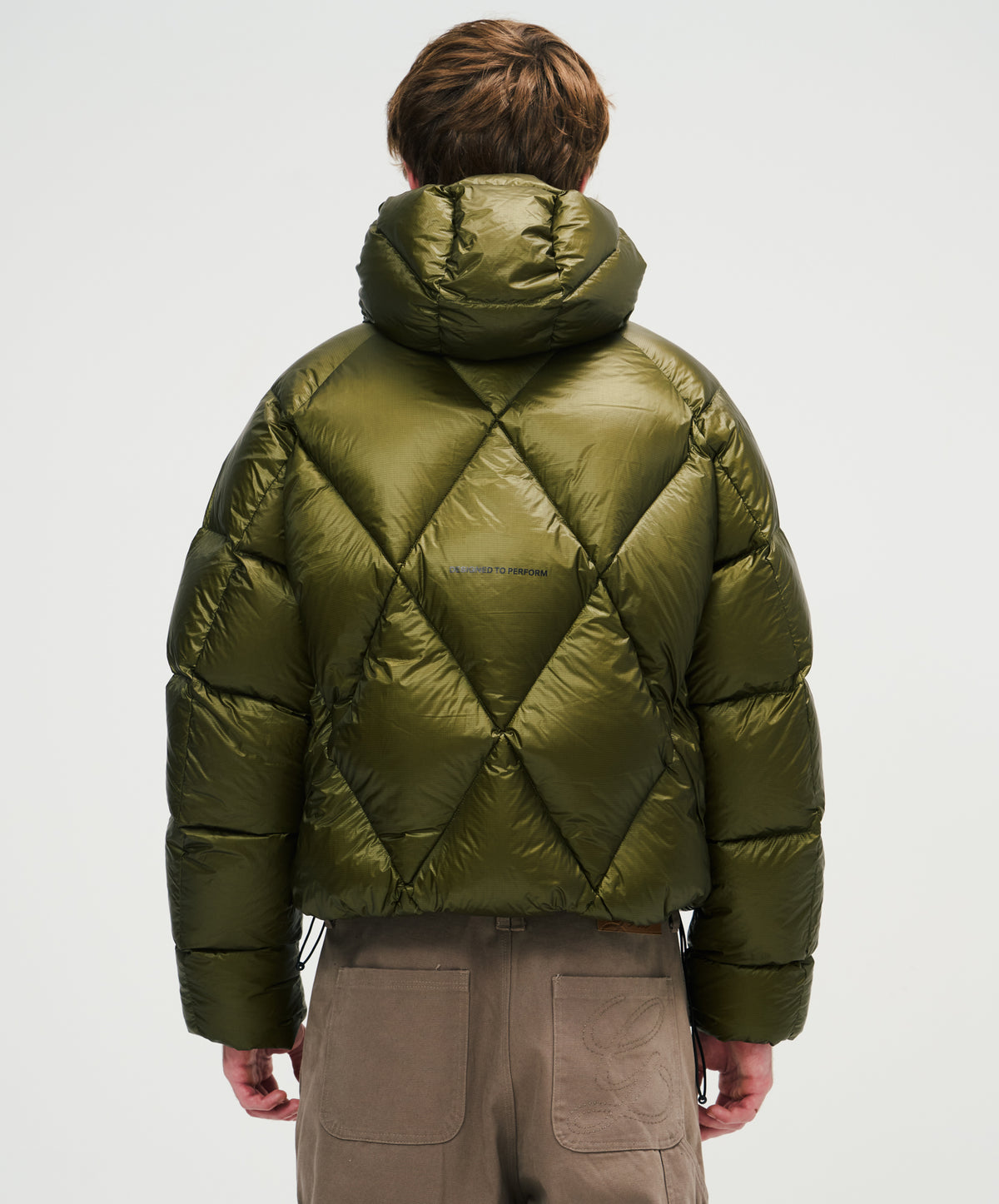 Real Down Puffer Green