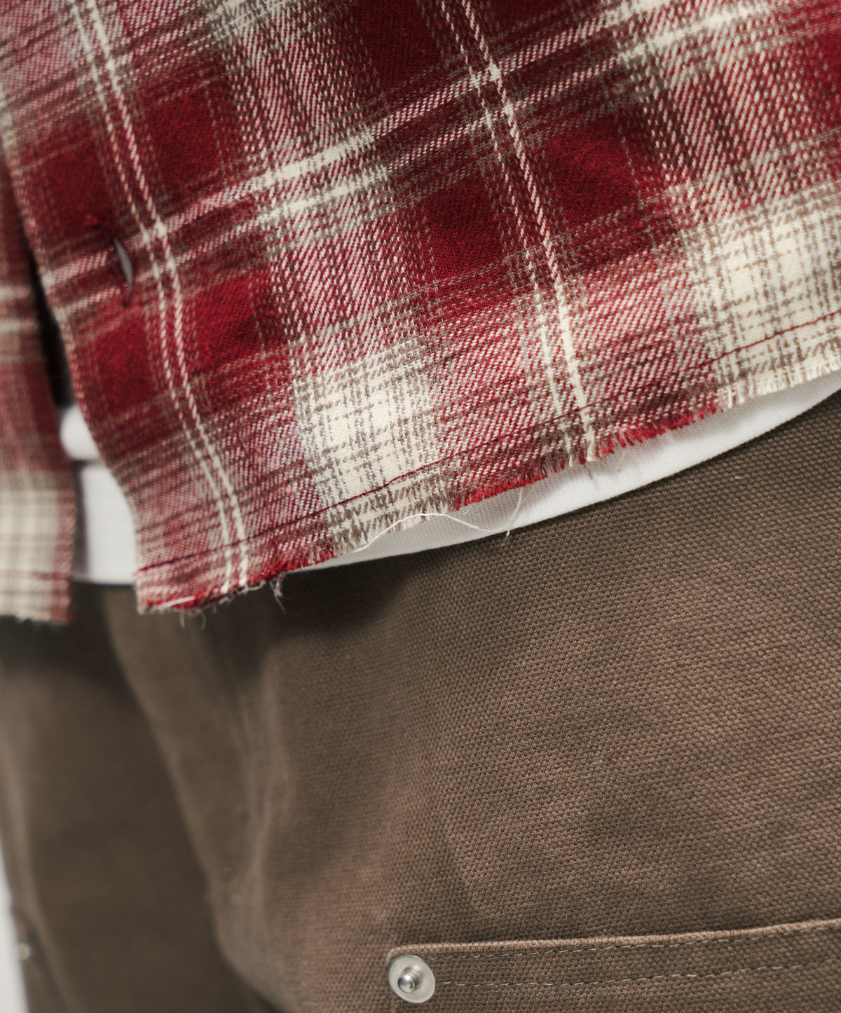Flannel Shirt Red