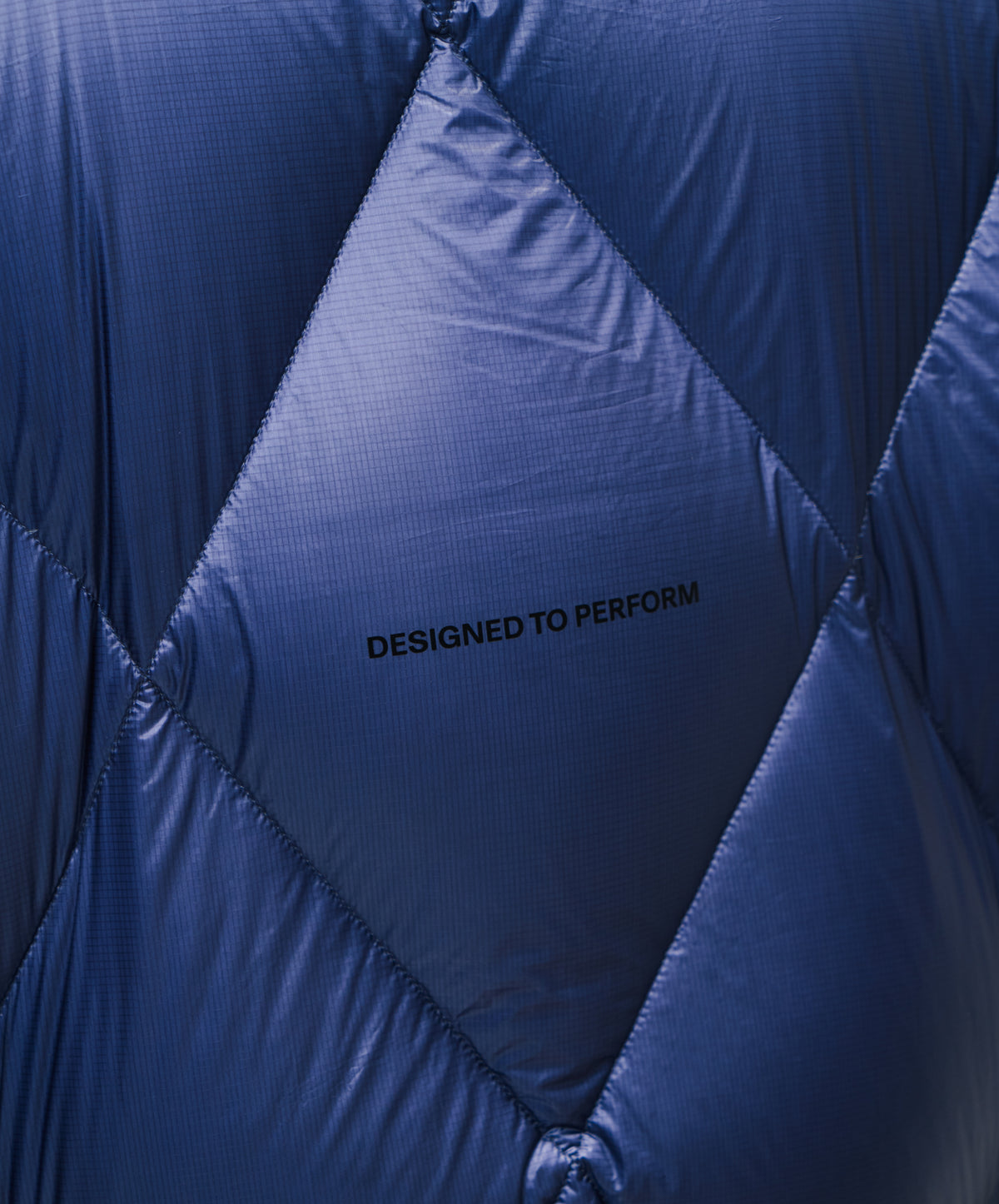 Real Down Puffer Blue