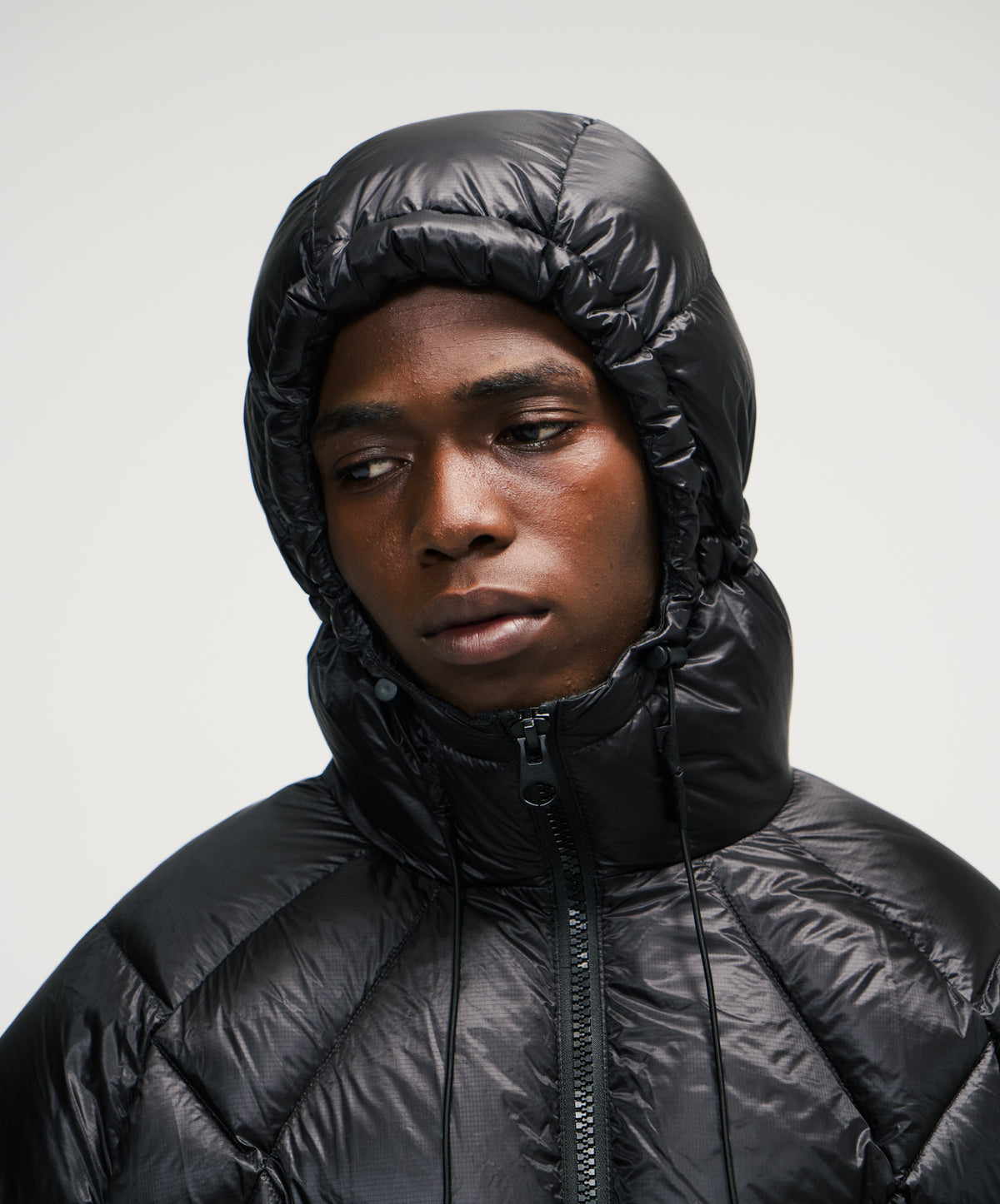 Real Down Puffer Black