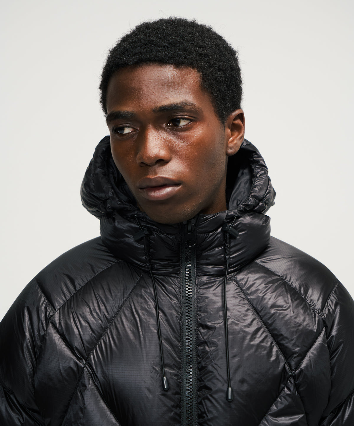 Real Down Puffer Black