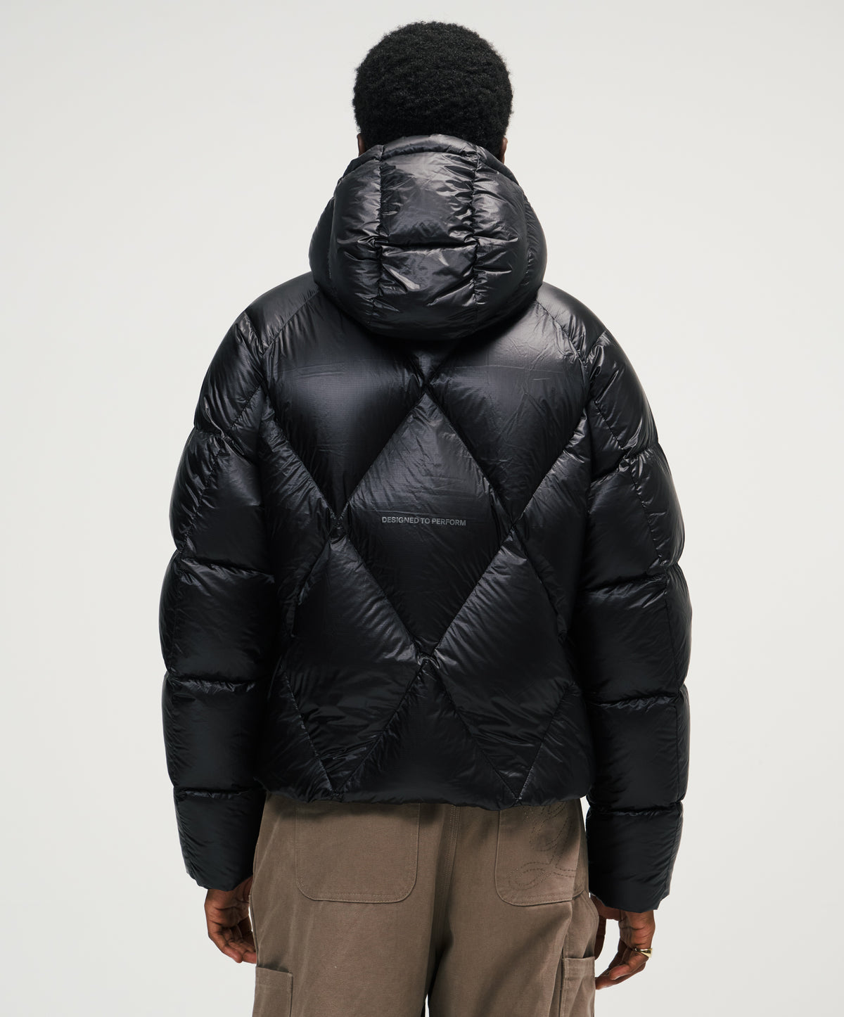 Real Down Puffer Black