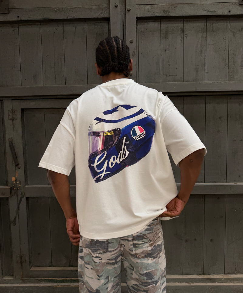 Helmet Tee Cream
