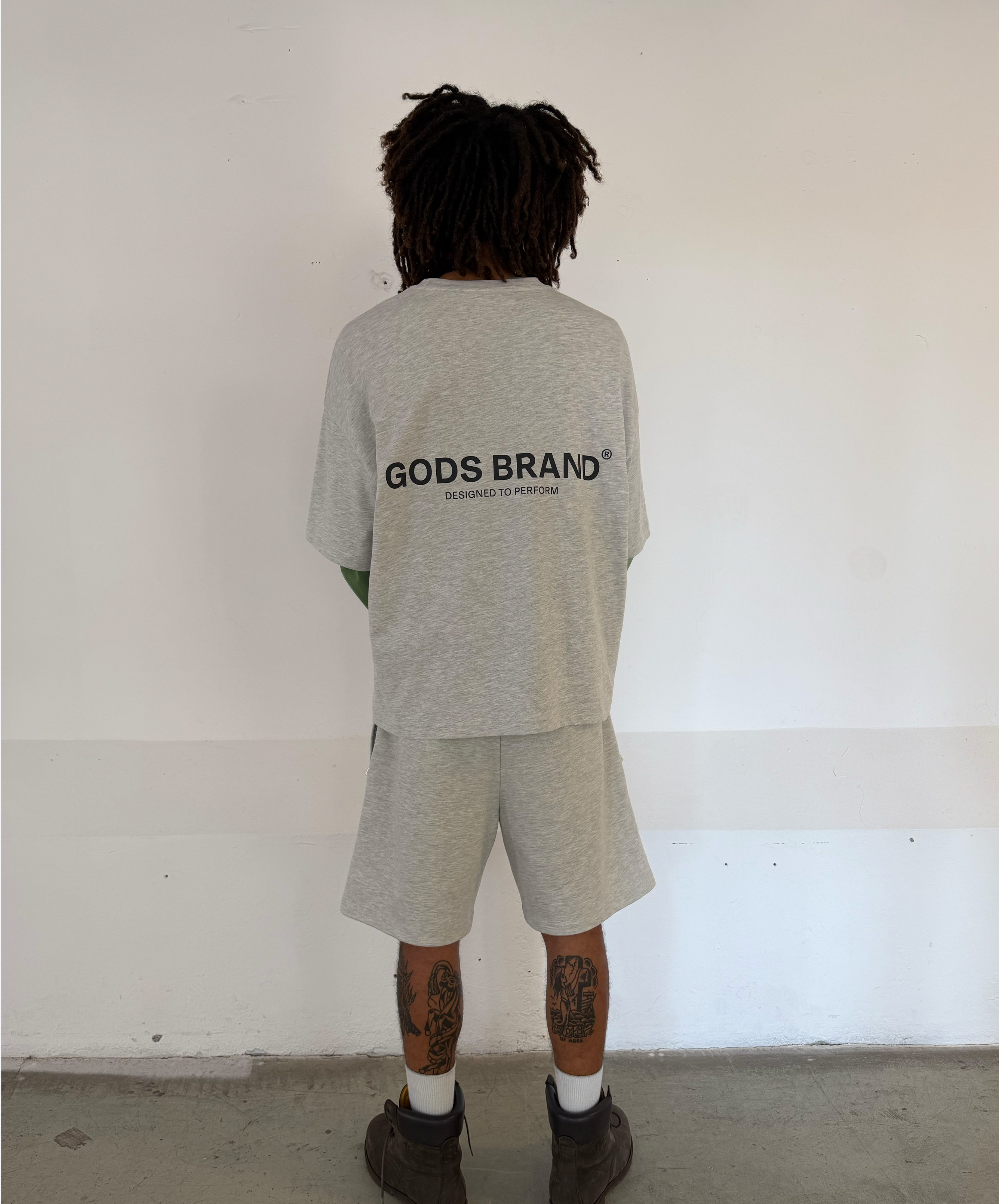 Perfomance Tee Light Grey