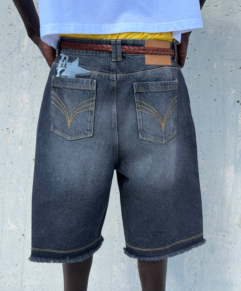 Star Denim Jorts Navy