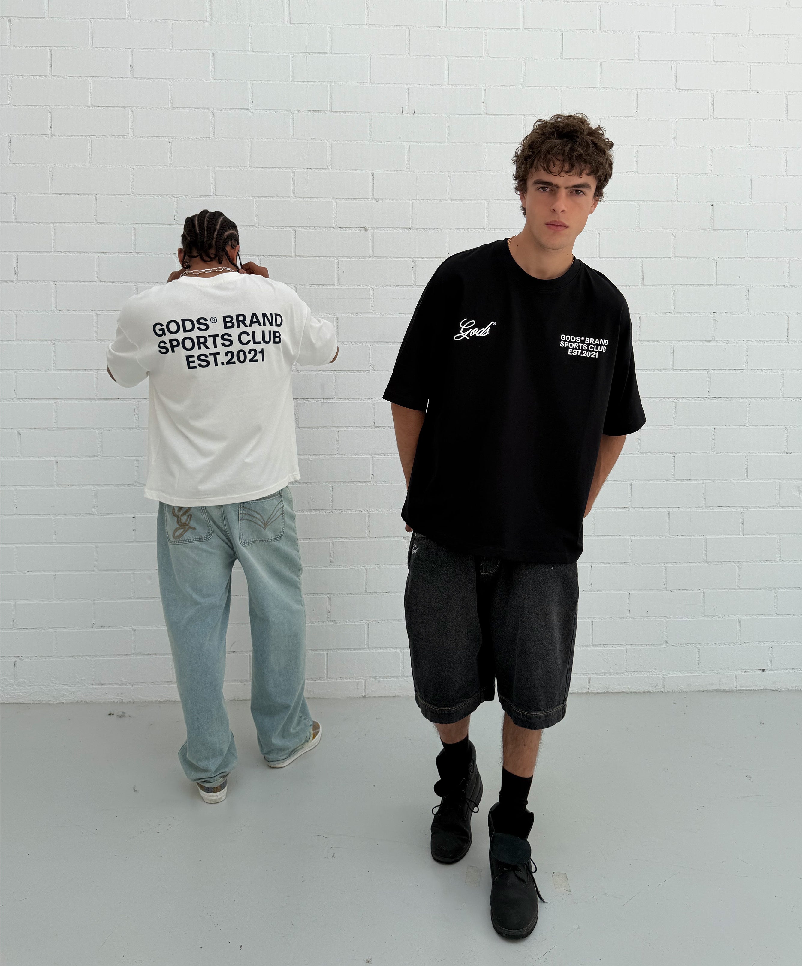 Gods Sports Club Tee White