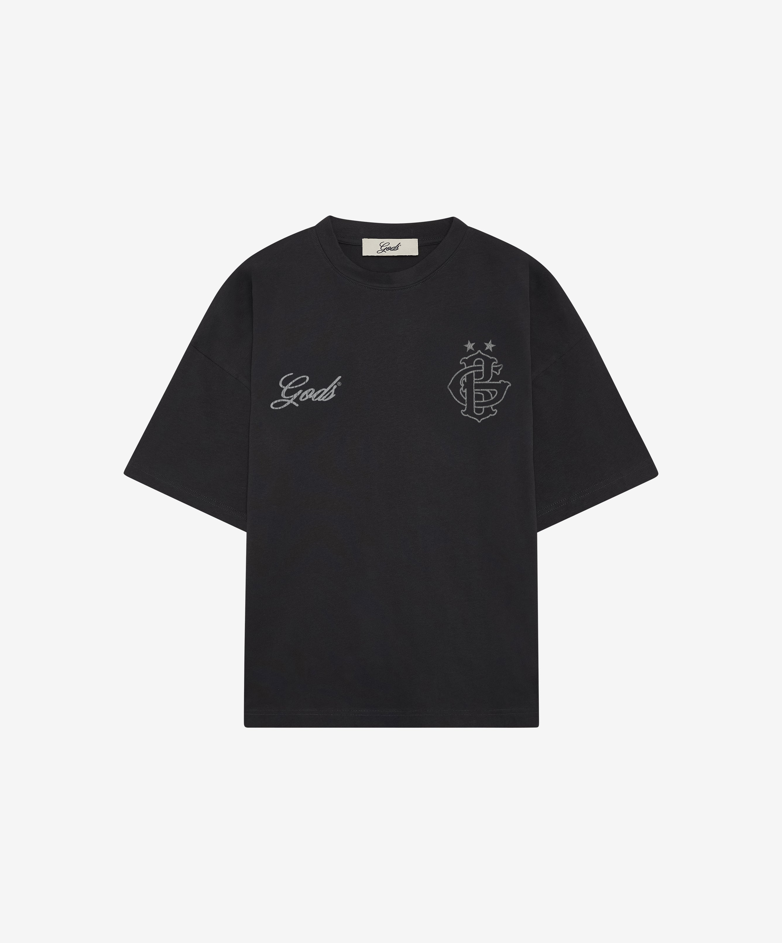 Gods Brand Boxy Tee Black