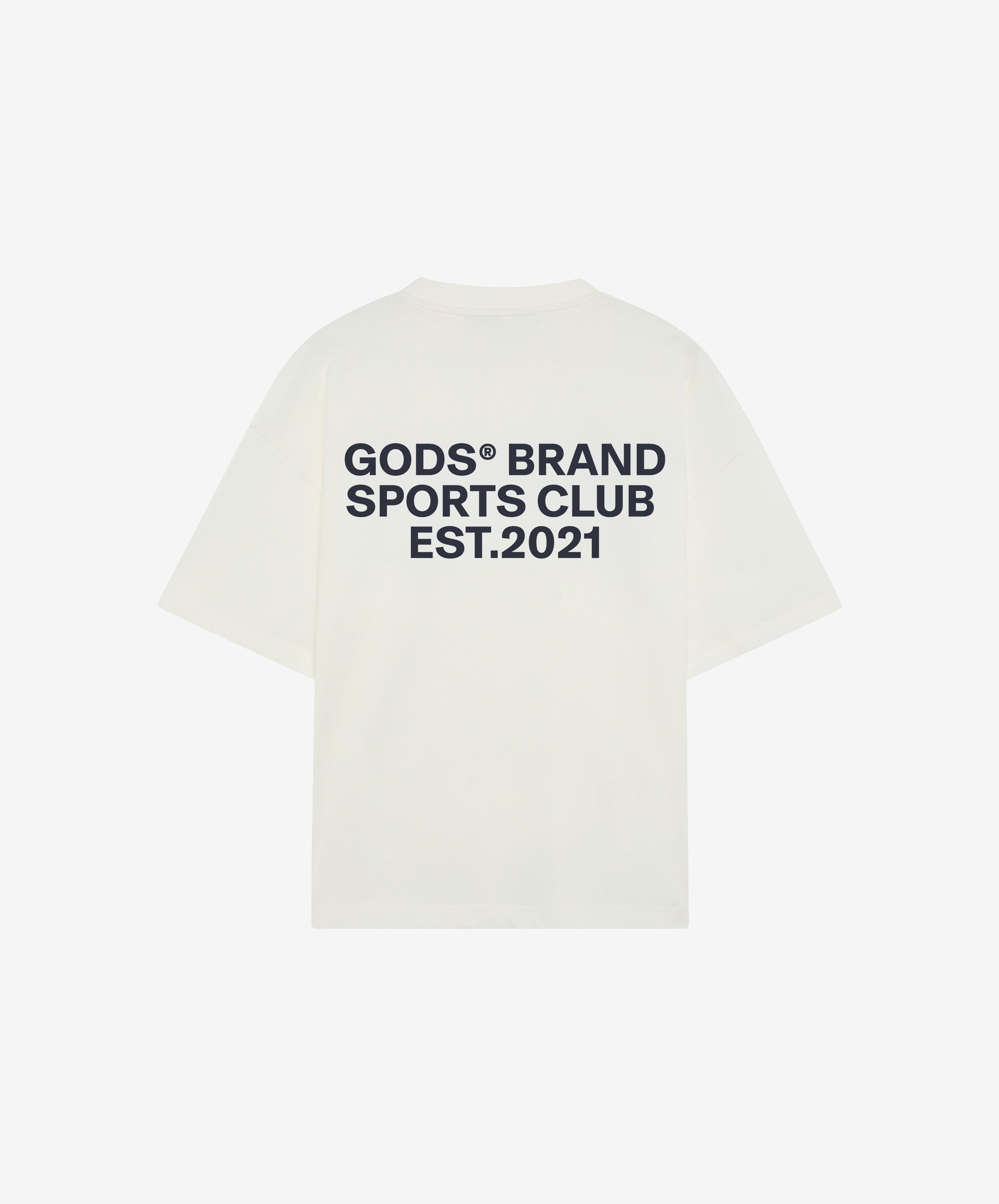 Gods Sports Club Tee White