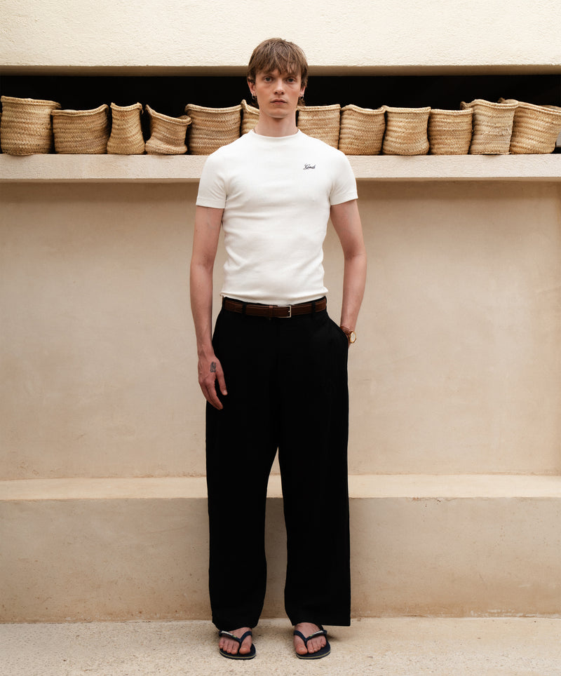 Gods Linen Pants Black