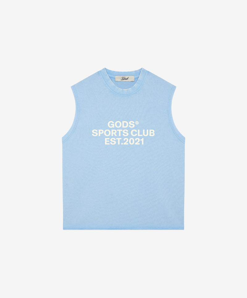 Sports Club Sleeveless Blue