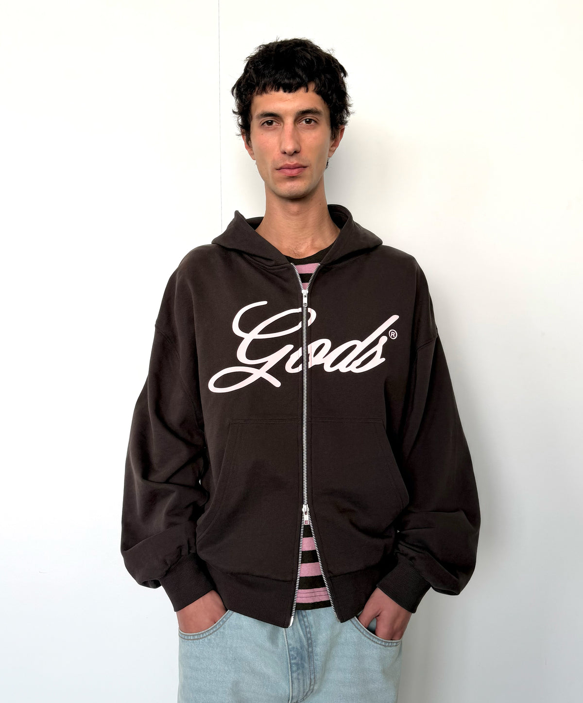 Script Zipper Brown