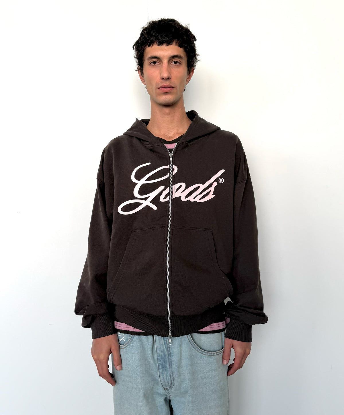 Script Zipper Brown