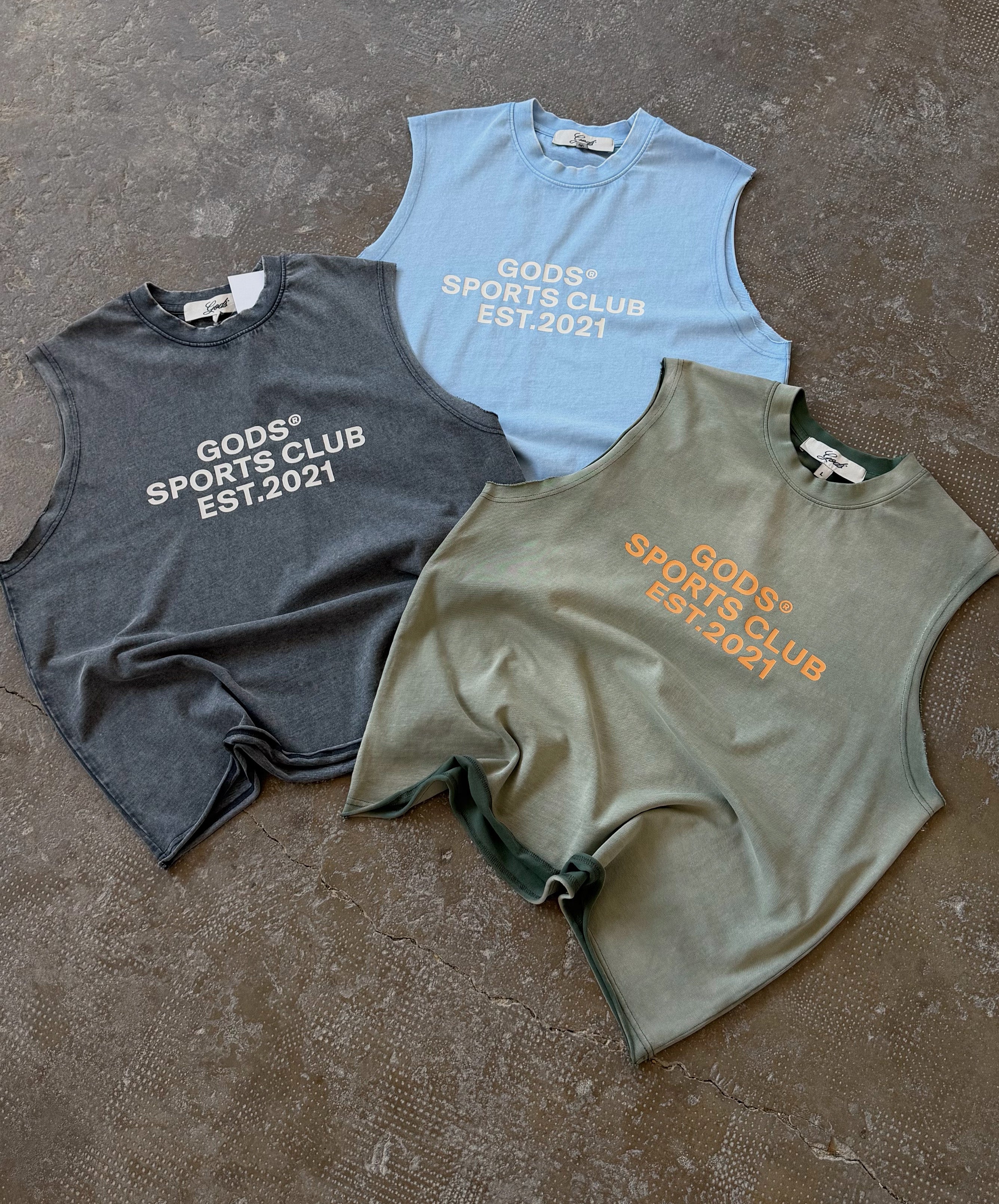 Sports Club EST Sleeveless Antracite