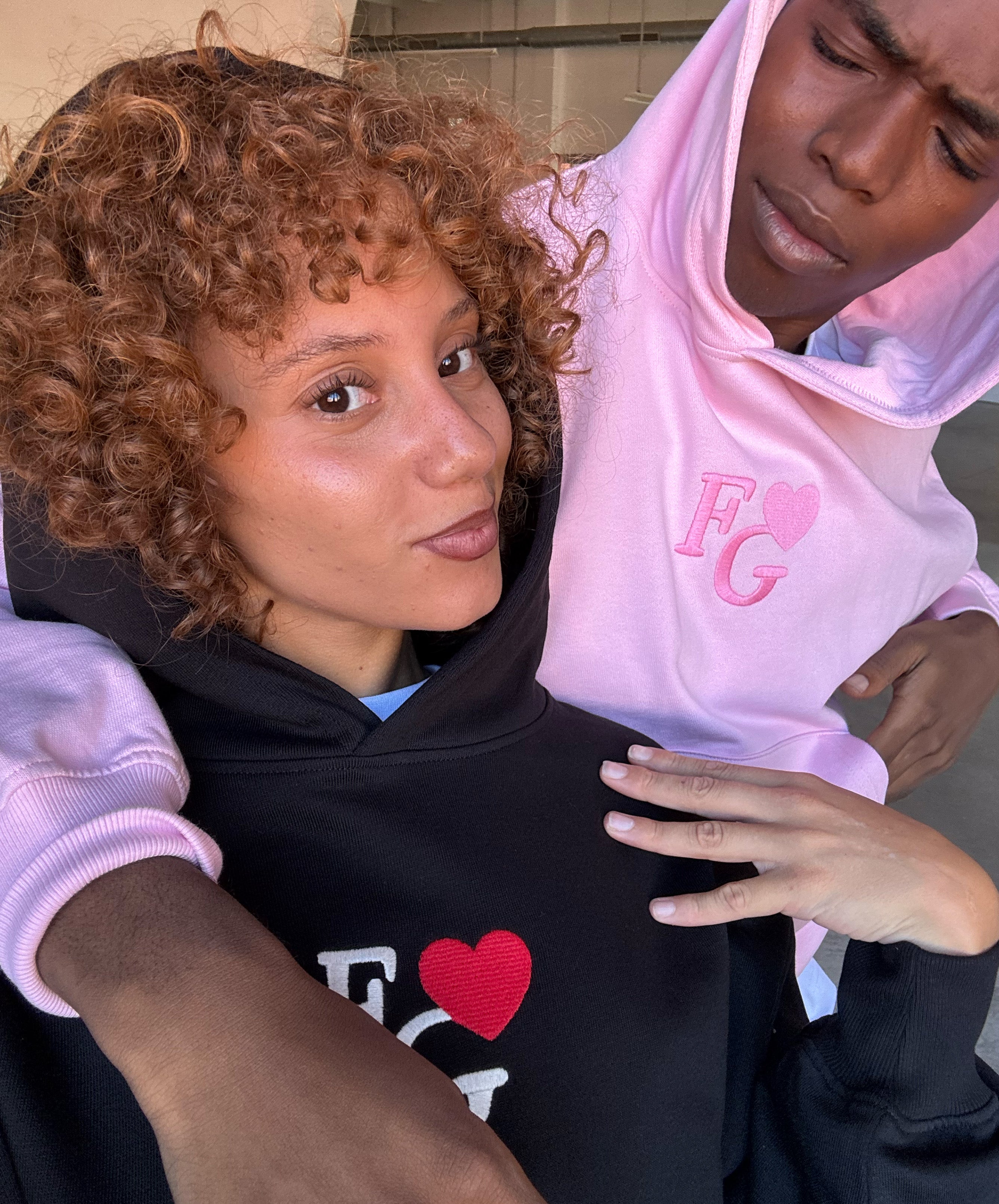 Valentine's Hoodie Rose