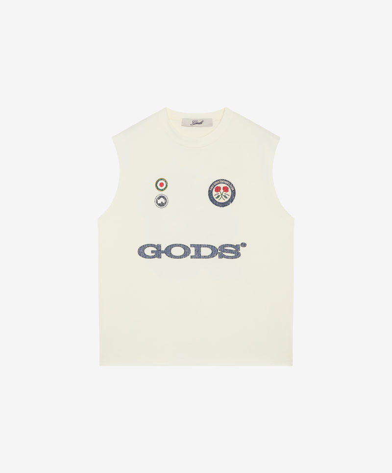 Gods FC Sleeveless Cream