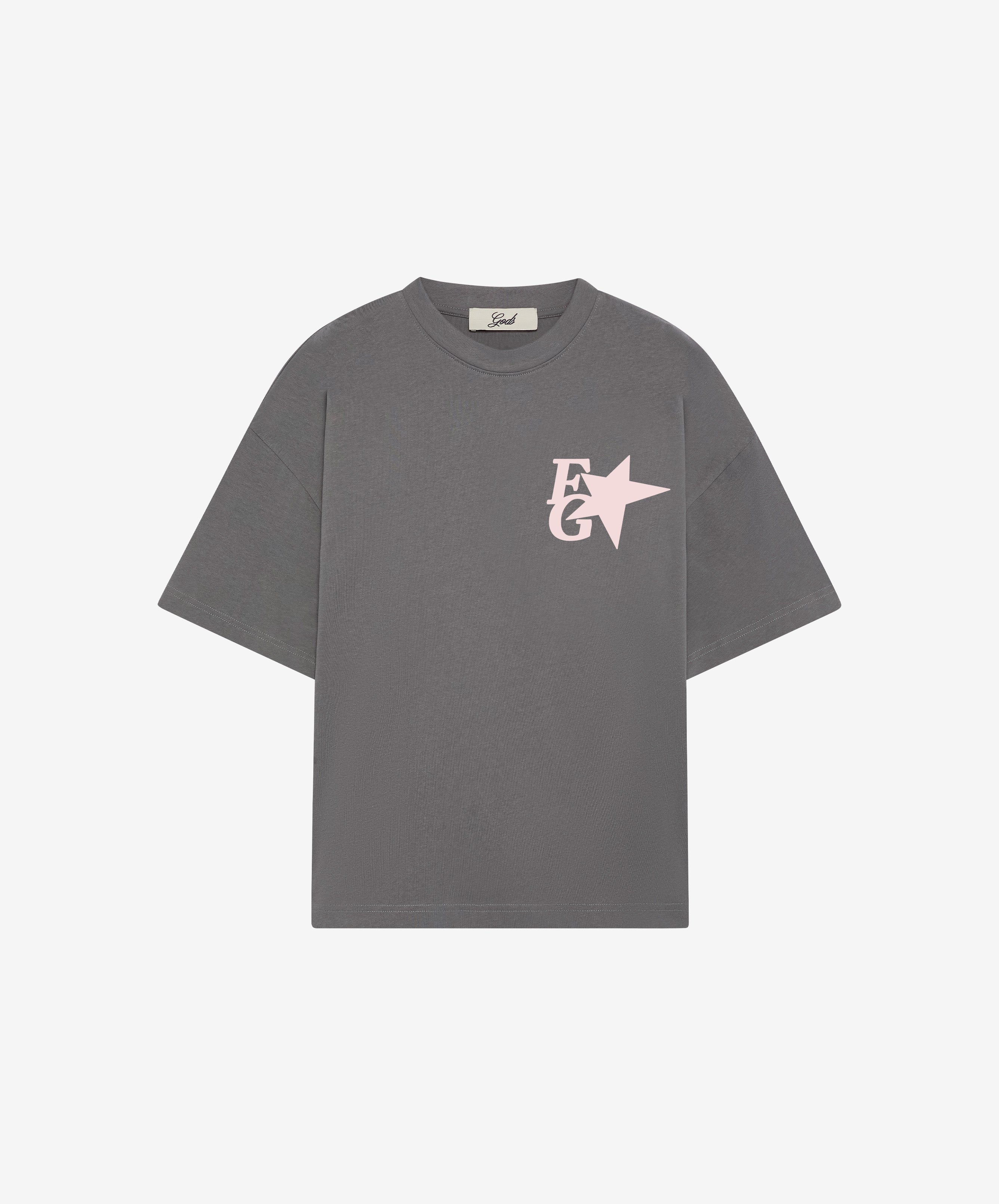 Star Boxy Tee Antracite